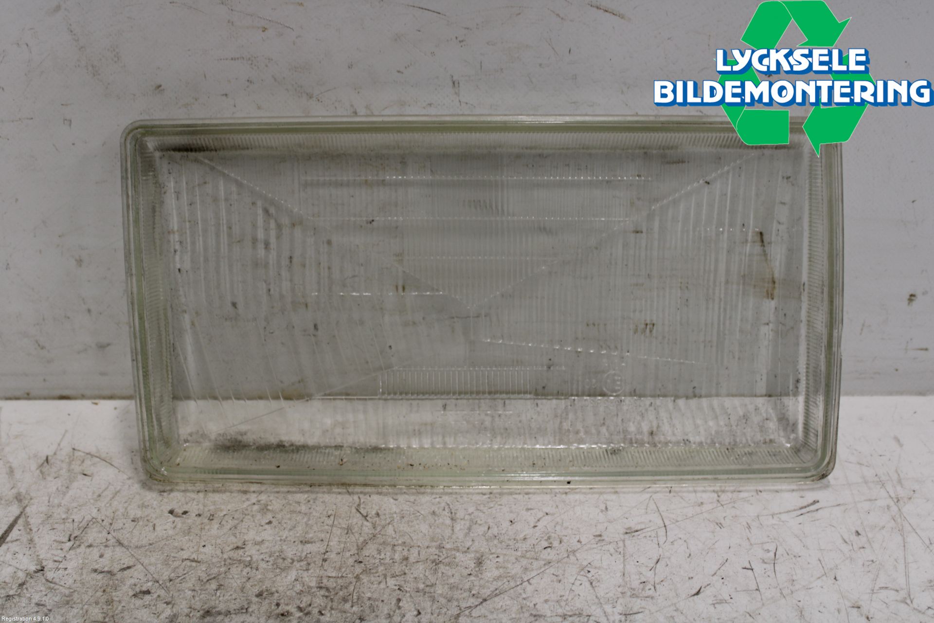 Volvo 740 88-92 Strålkastarglas Vä