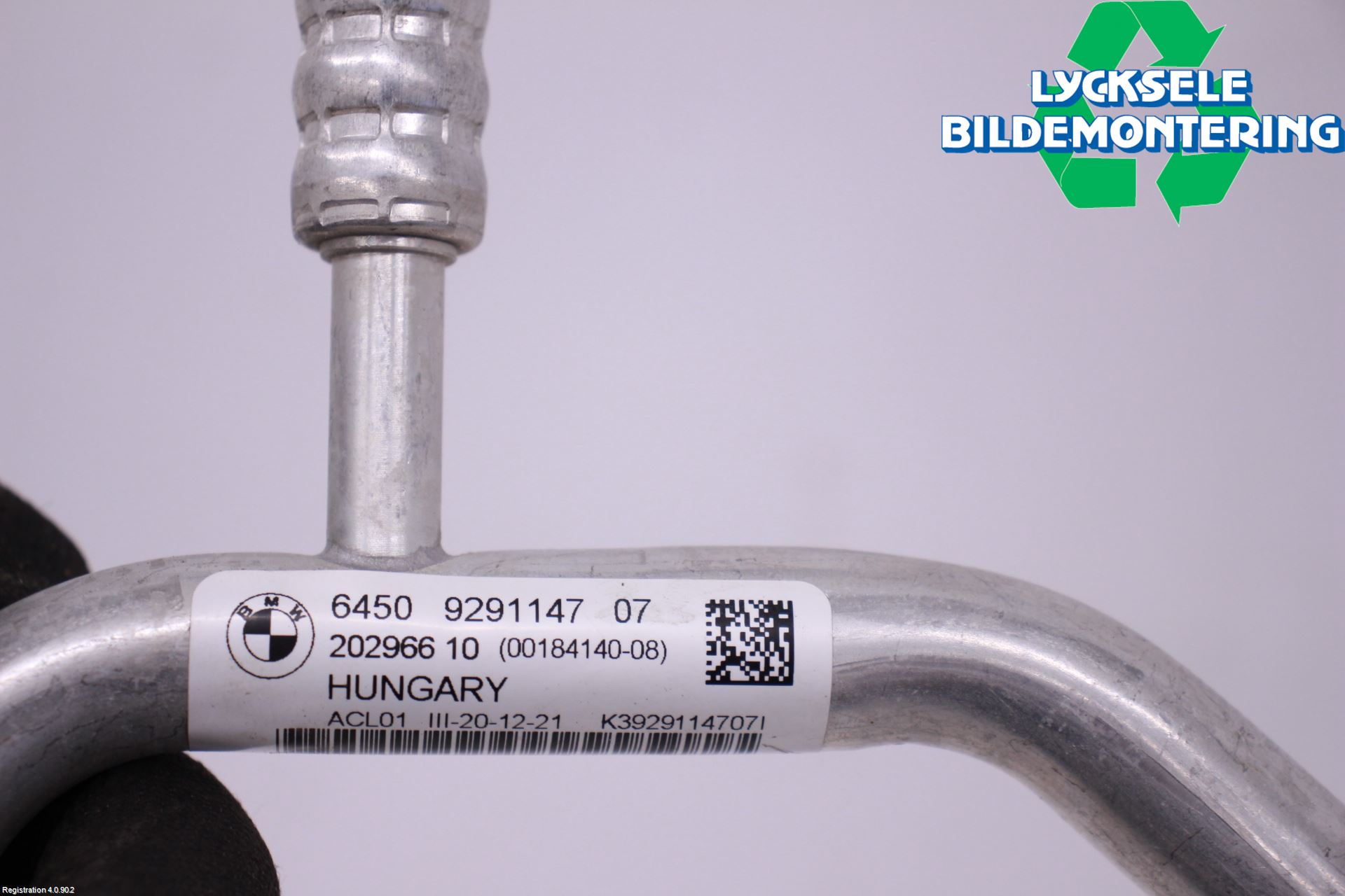 BMW i3 I01 13-22 Ac Slang-Rör