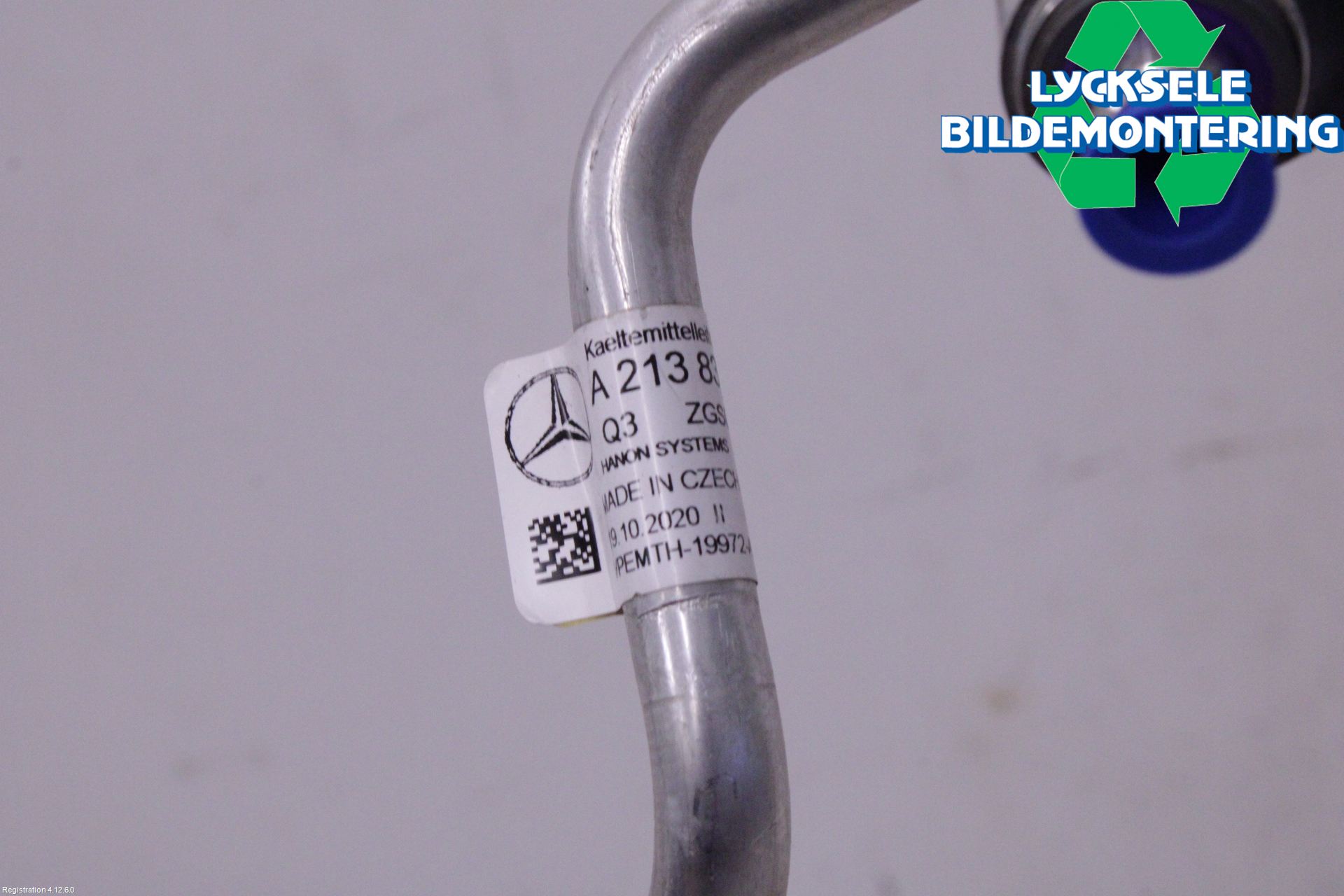 Mercedes-Benz MB GLC-KLASS (X253/C253) 15-22 Ac Slang-Rör