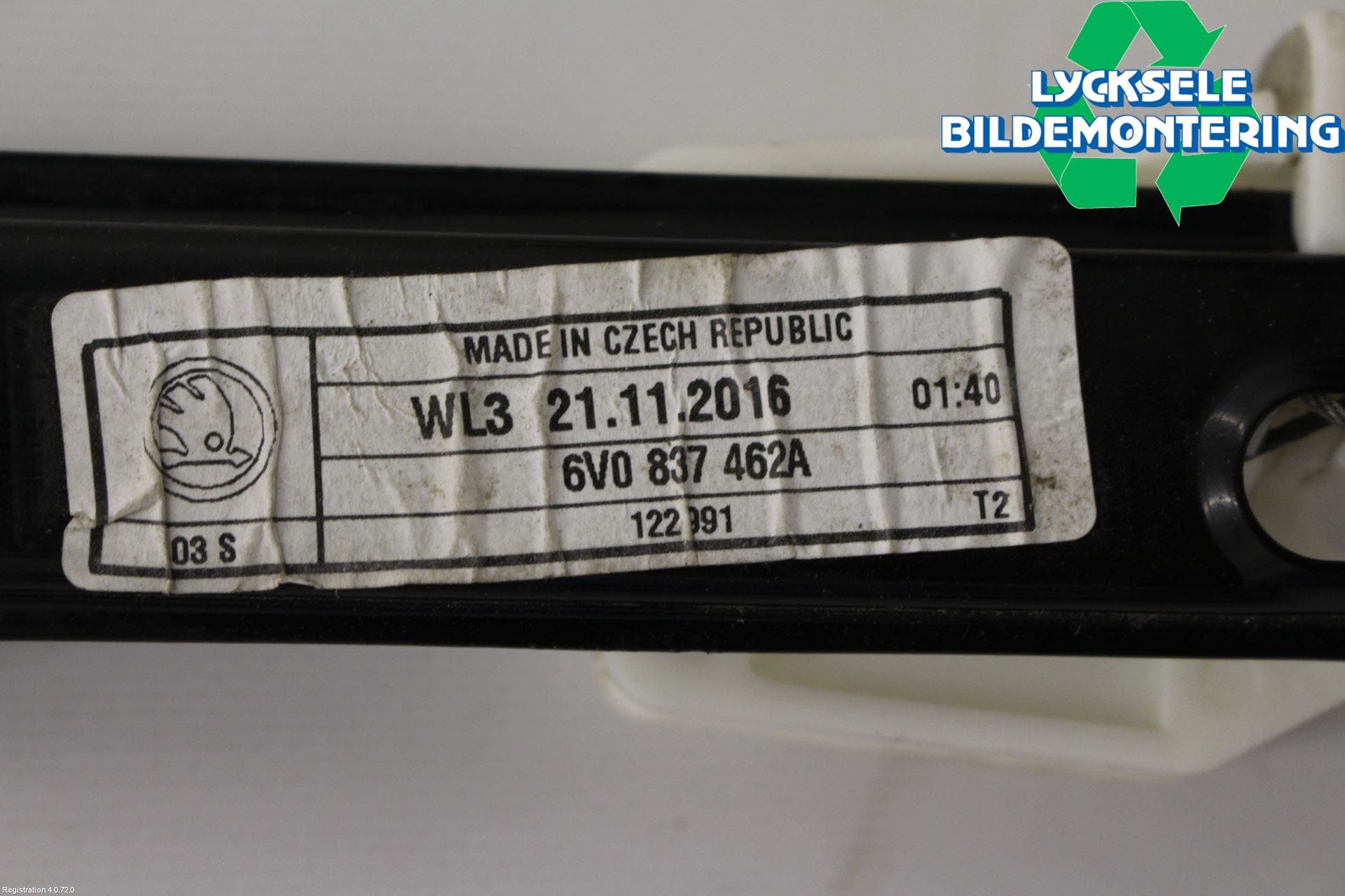 Skoda FABIA 15-21 Fönsterhissmekanism