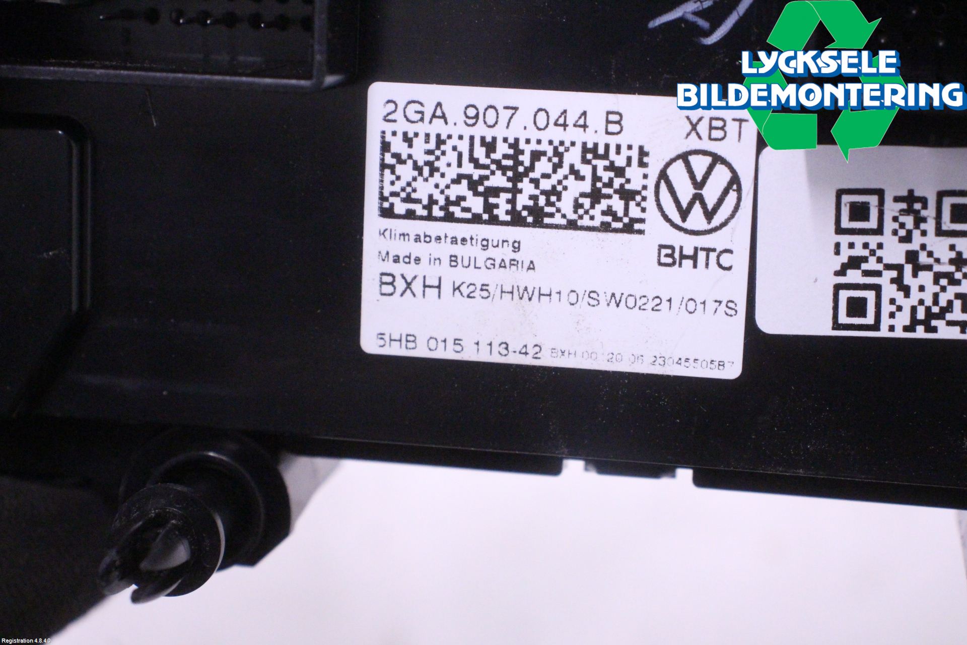 Volkswagen VW T-ROC 18- Ac Styrenhet Ac Manöveren