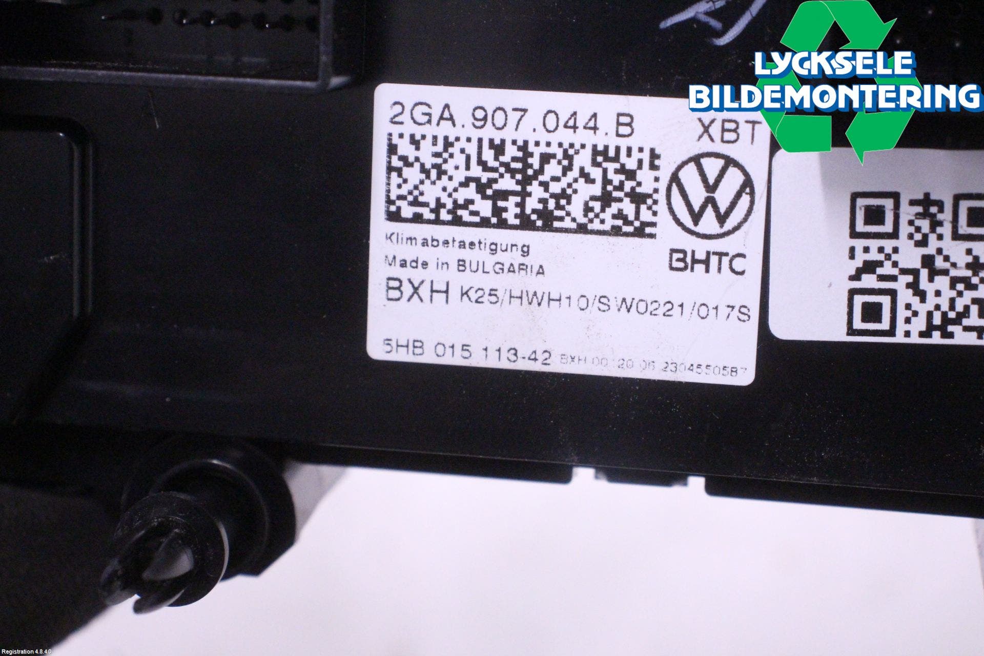 Volkswagen VW T-ROC 18- Ac Styrenhet Ac Manöveren