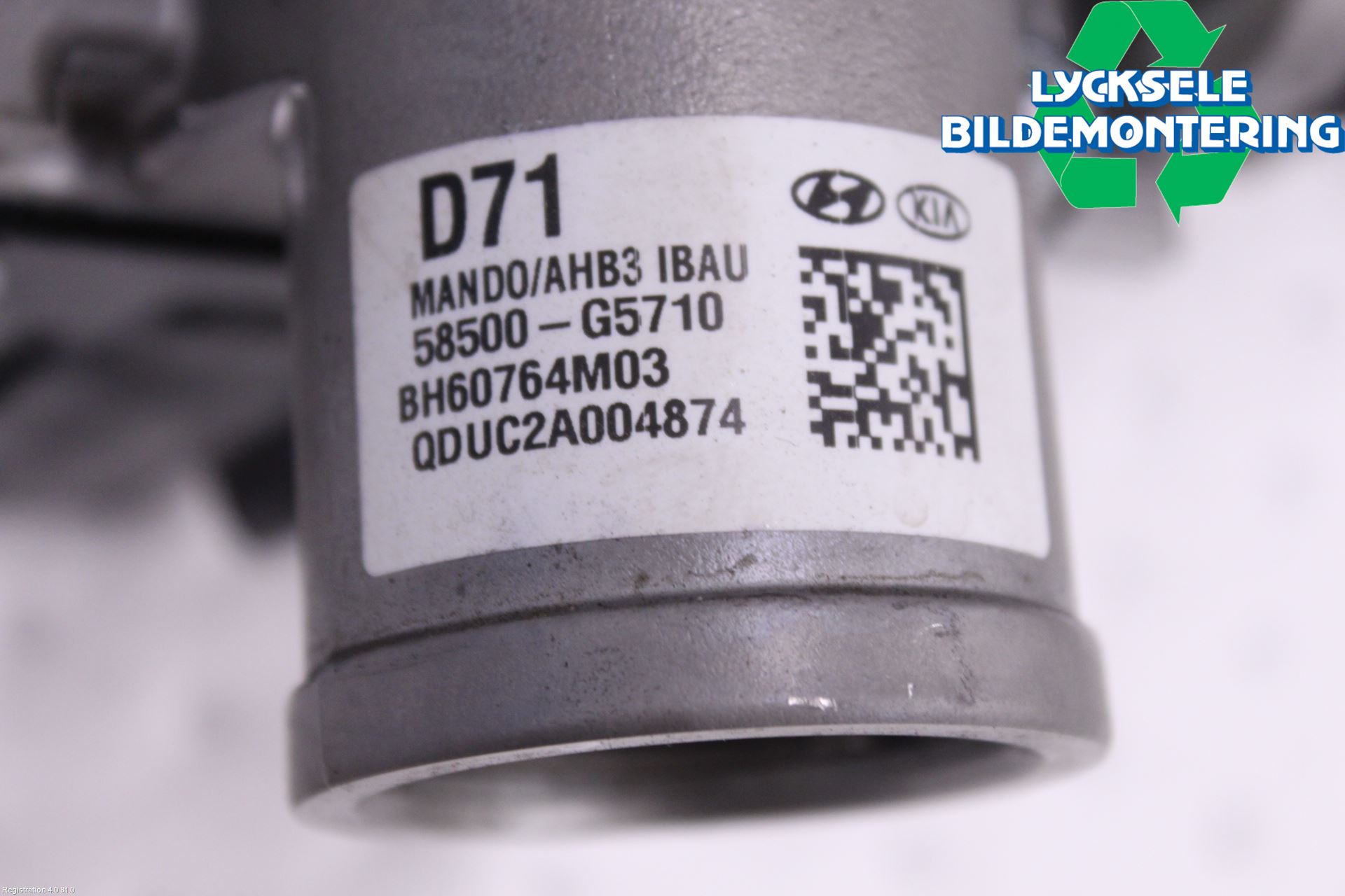 Kia NIRO (DE) 17-22 Abs Hydraulaggregat