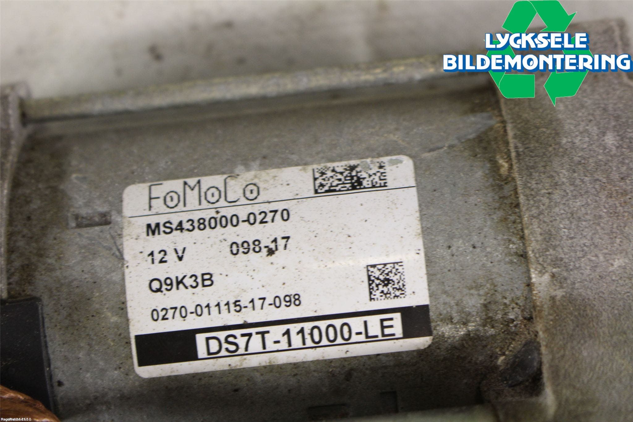 Ford MONDEO 15-22 Startmotor Diesel