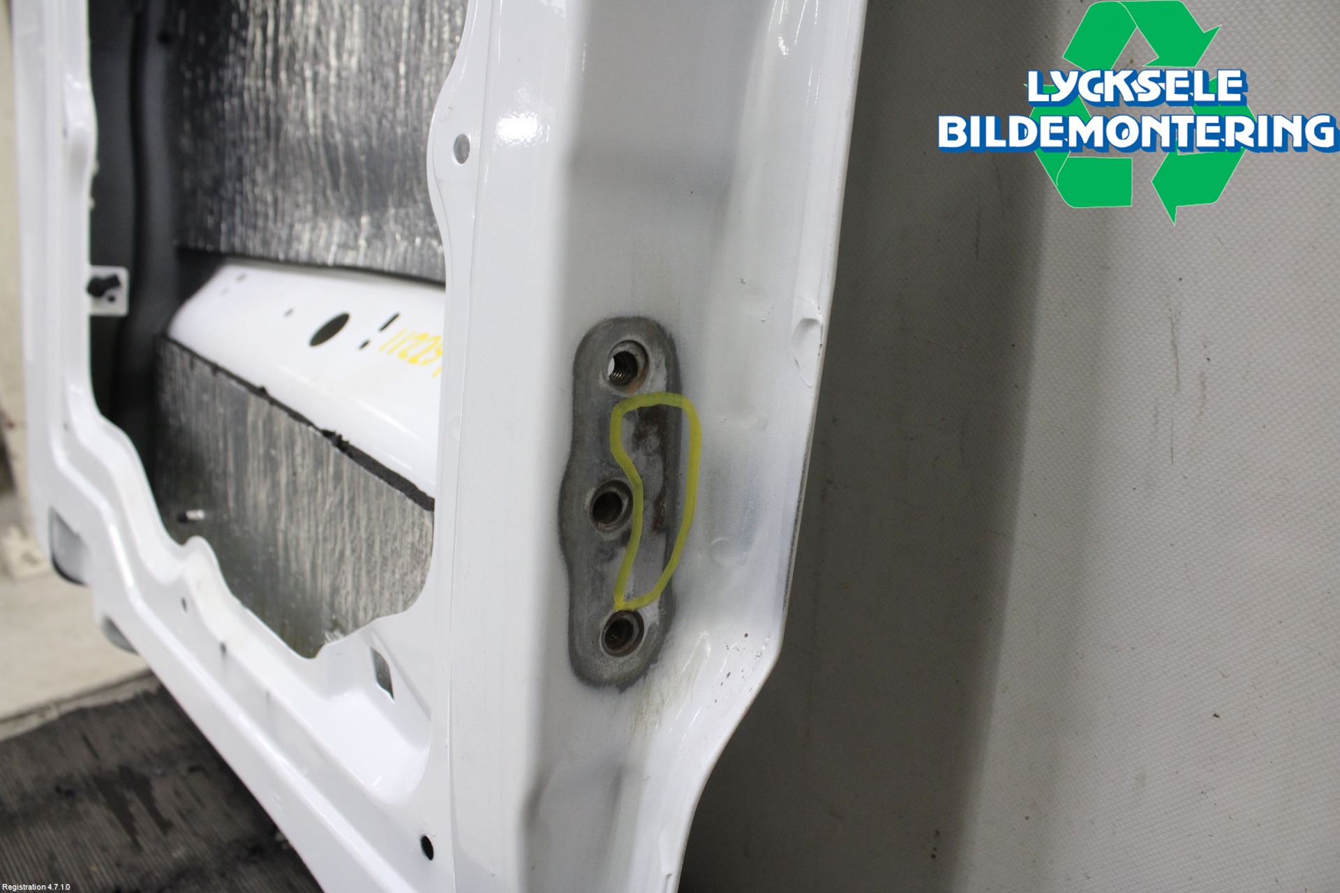 Ford TRANSIT/TOURNEO CUSTOM 13-24 Dörr Bak Van-Skåp Vänster