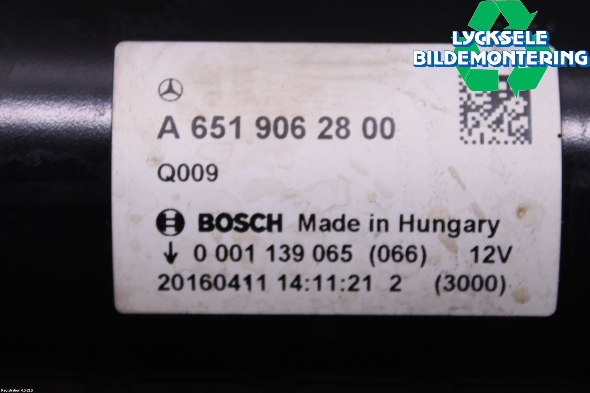 Mercedes-Benz MB GLC-KLASS (X253/C253) 15-22 Startmotor Diesel