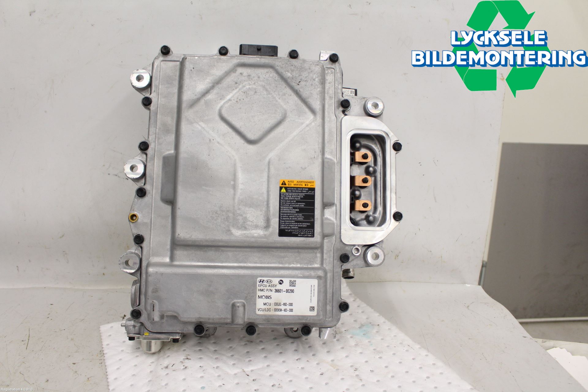 Kia NIRO (DE) 17-22 Batteriladdare Högspänning