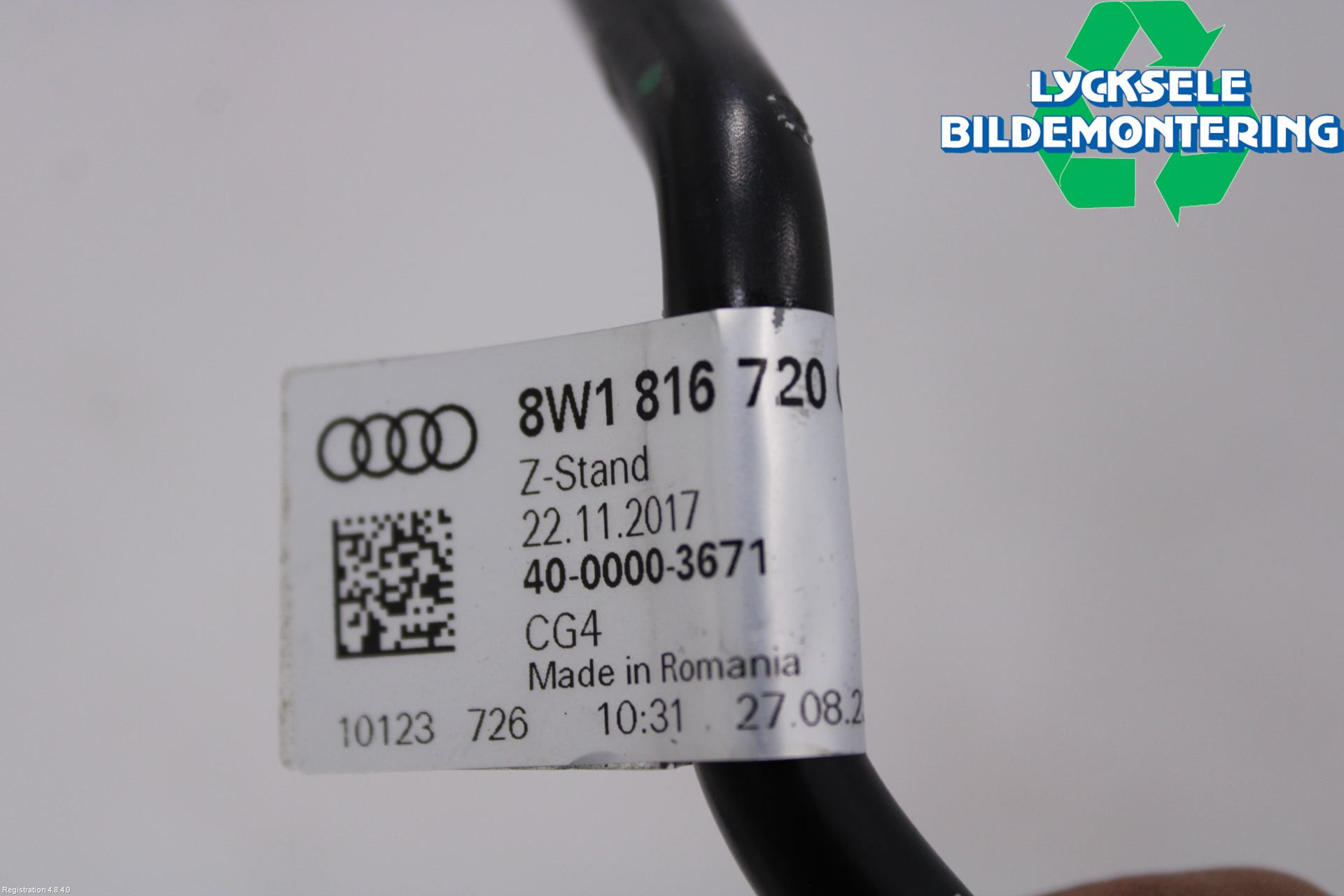 Audi A4/S4 B9 20- Ac Slang-Rör