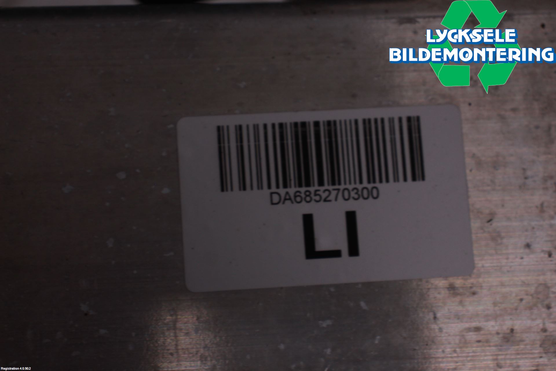 BMW i3 I01 13-22 Stötfångarbärjärn Bak