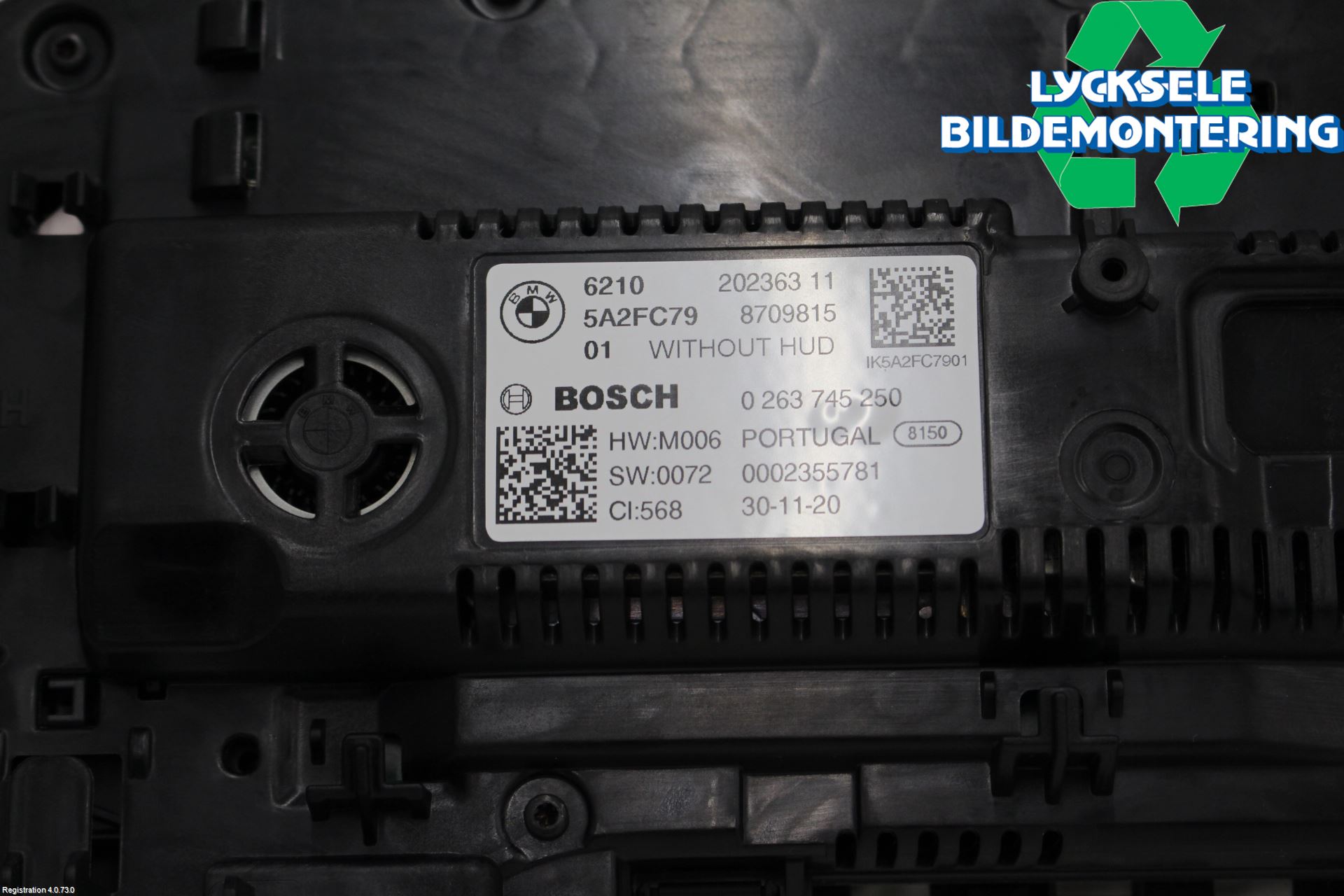 BMW 3 G20/G21/G80/G81 19- Instrument Komb