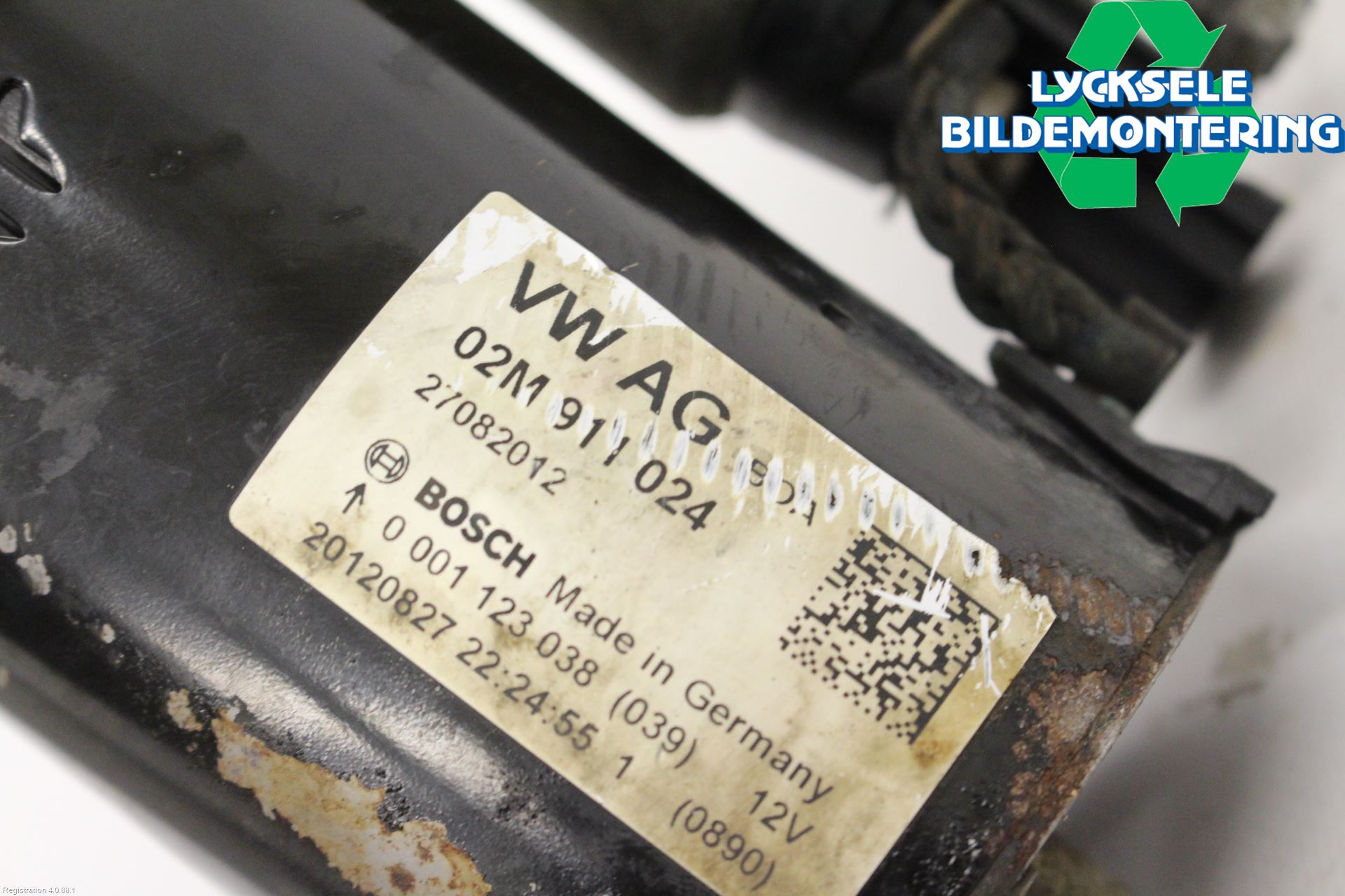 Volkswagen VW TRANSP/CARAVELLE (T5) 04-15 Startmotor Diesel