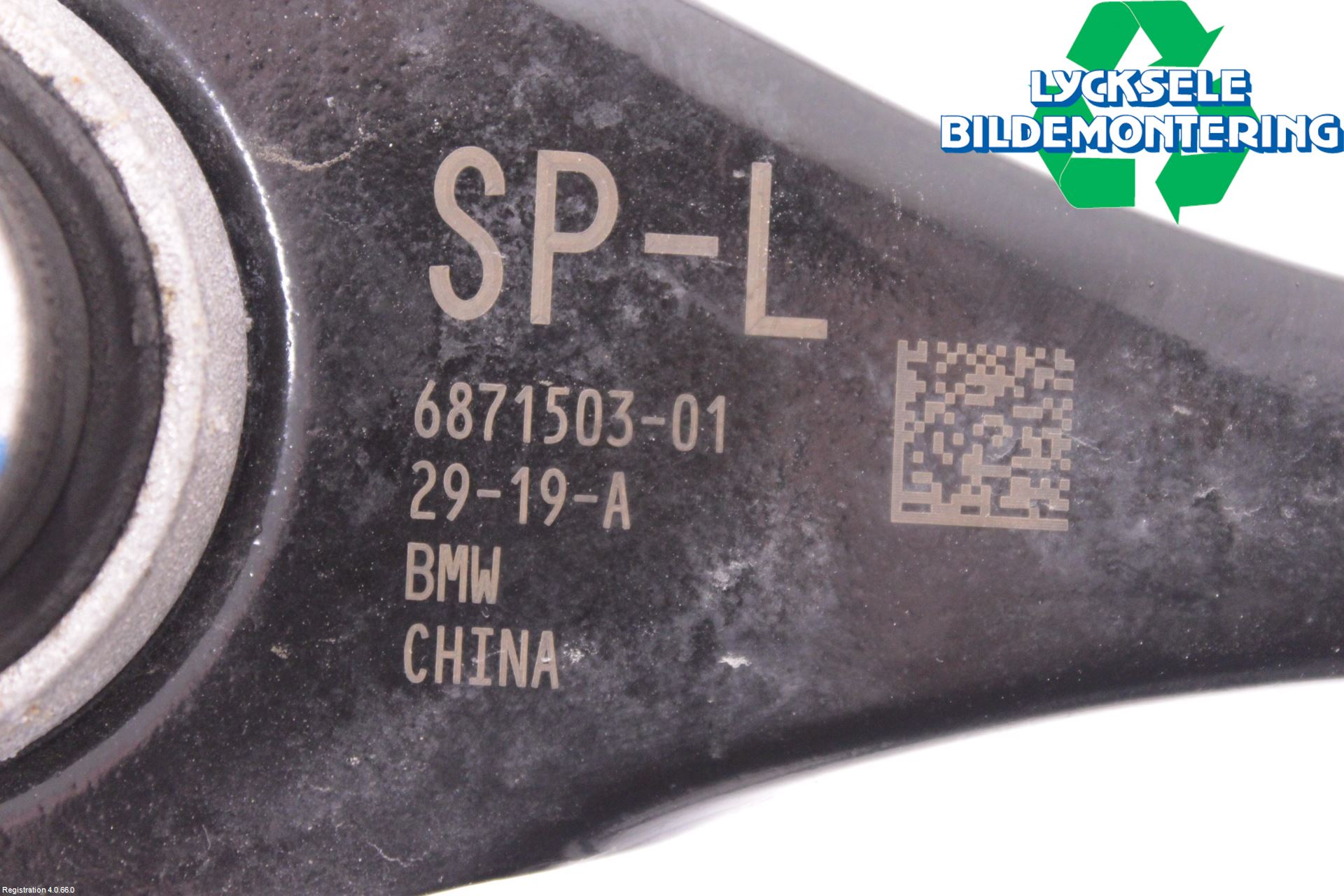 BMW X3 G01 18- Bärarm Bak Vänster