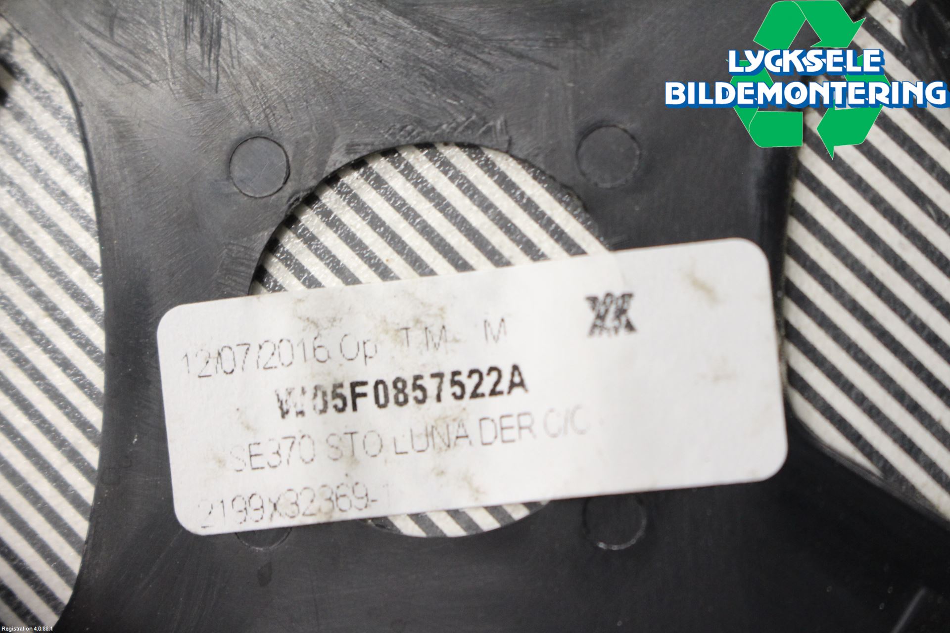 Seat LEON 13-20 Spegelglas Hö