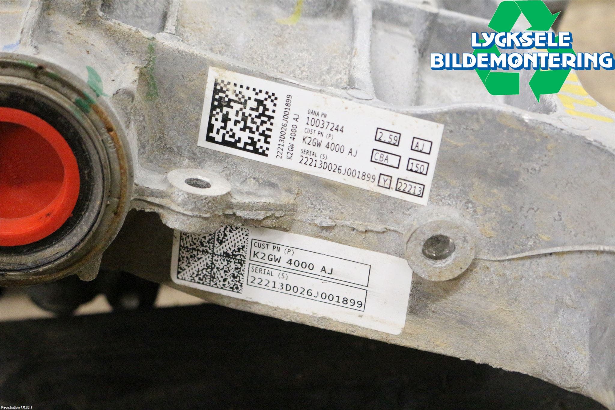 Ford KUGA/KUGA PHEZ/FHEV 20- Bakväxel-Diff