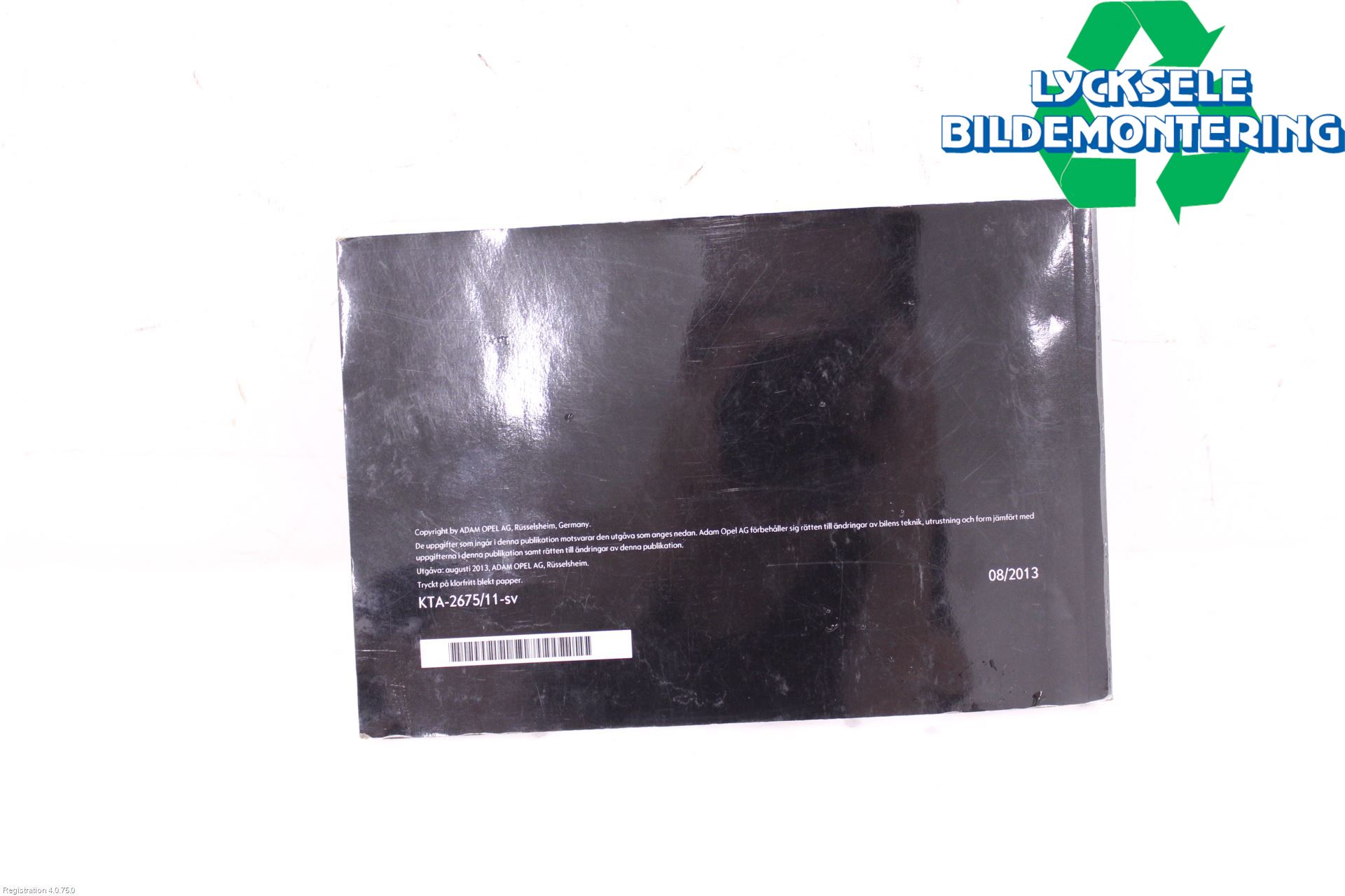 Opel INSIGNIA 09-16 Instruktionsbok