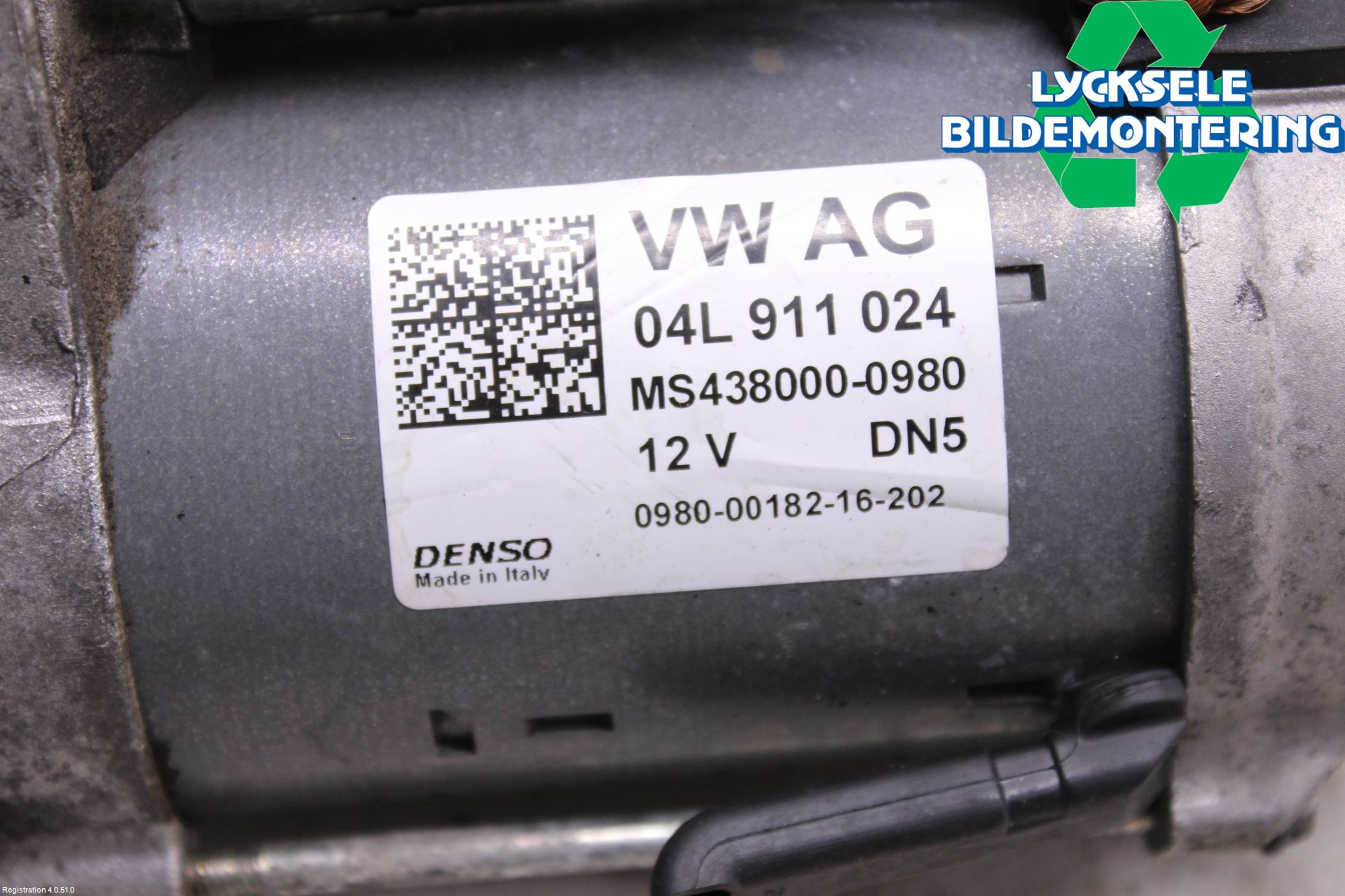 Audi A6/S6 4G 11-18 Startmotor Diesel