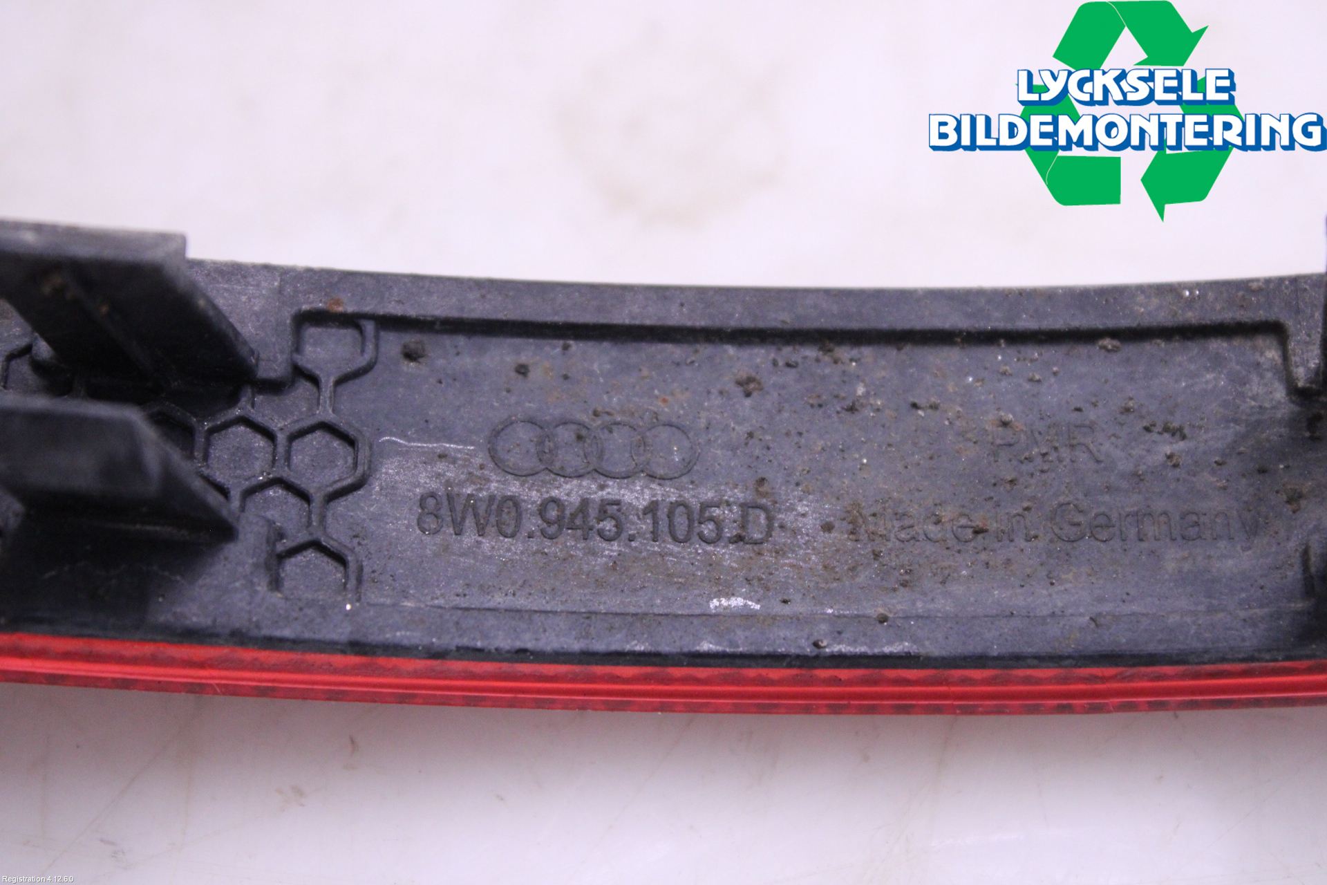 Audi A4/S4 B9 20- Dimljus/Reflex Bak