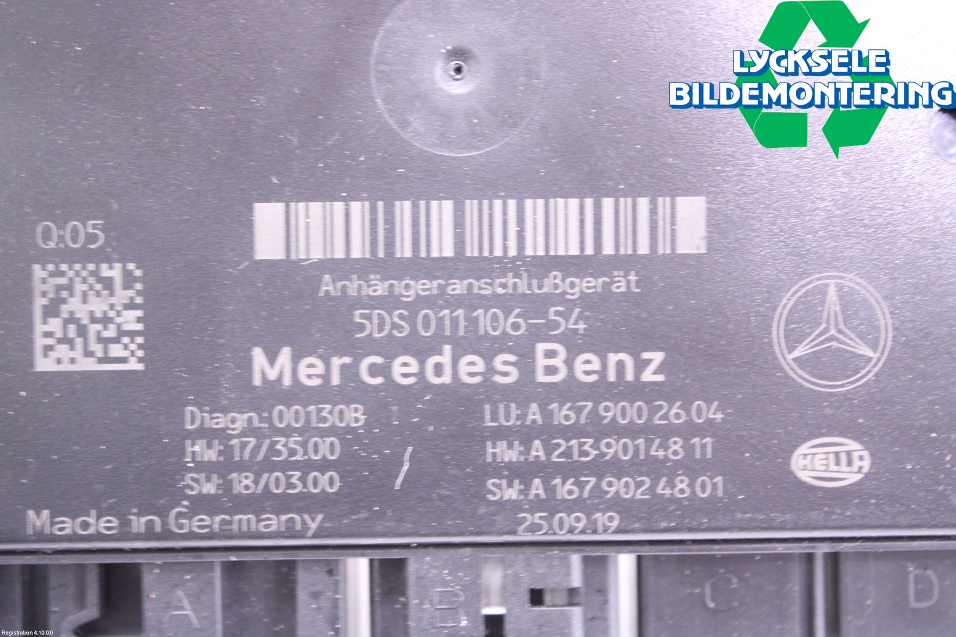 Mercedes-Benz MB GLC-KLASS (X253/C253) 15-22 Styrenhet Dragkrok