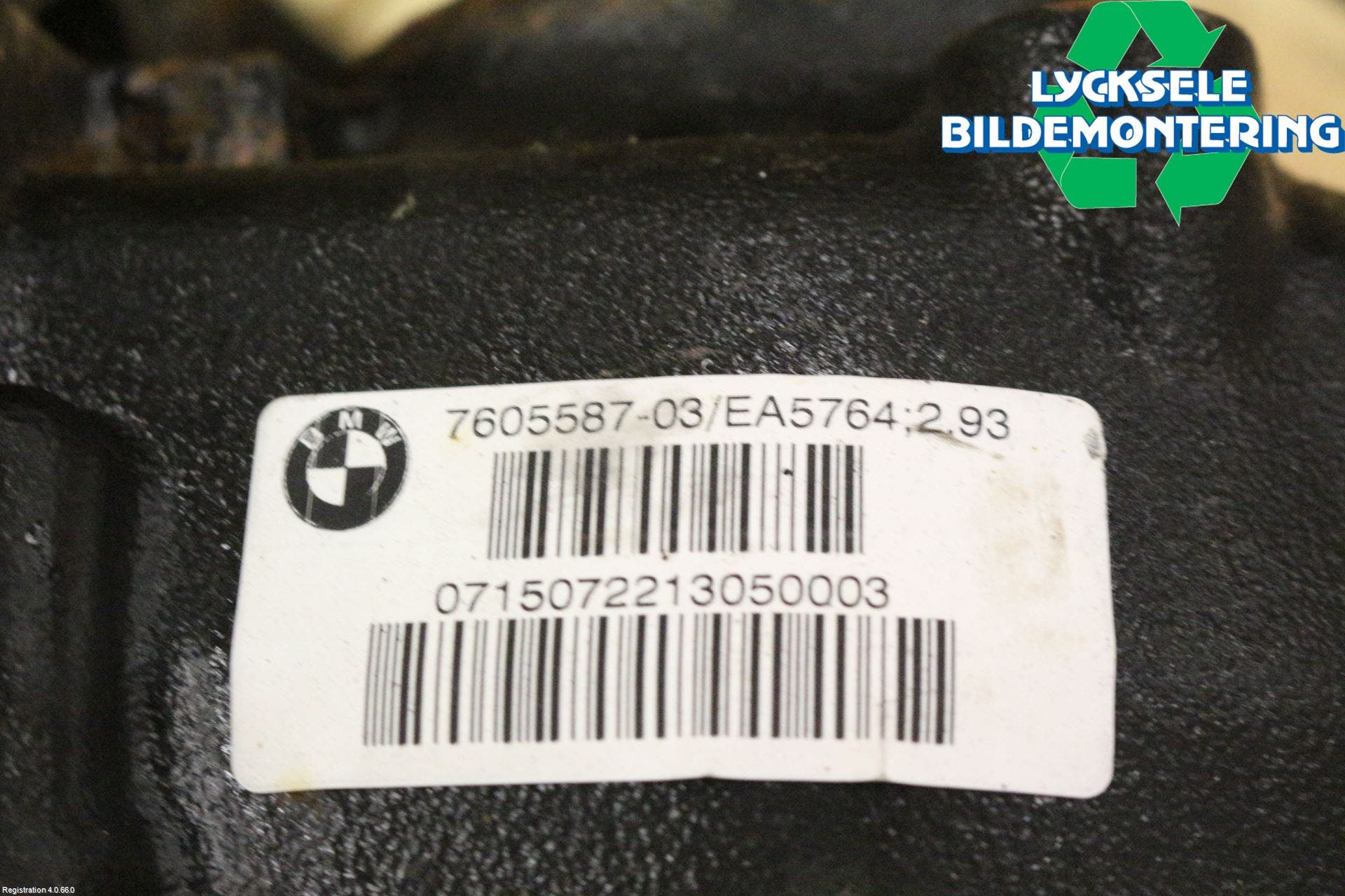 BMW 1 F20/F21 11-19 Bakväxel-Diff