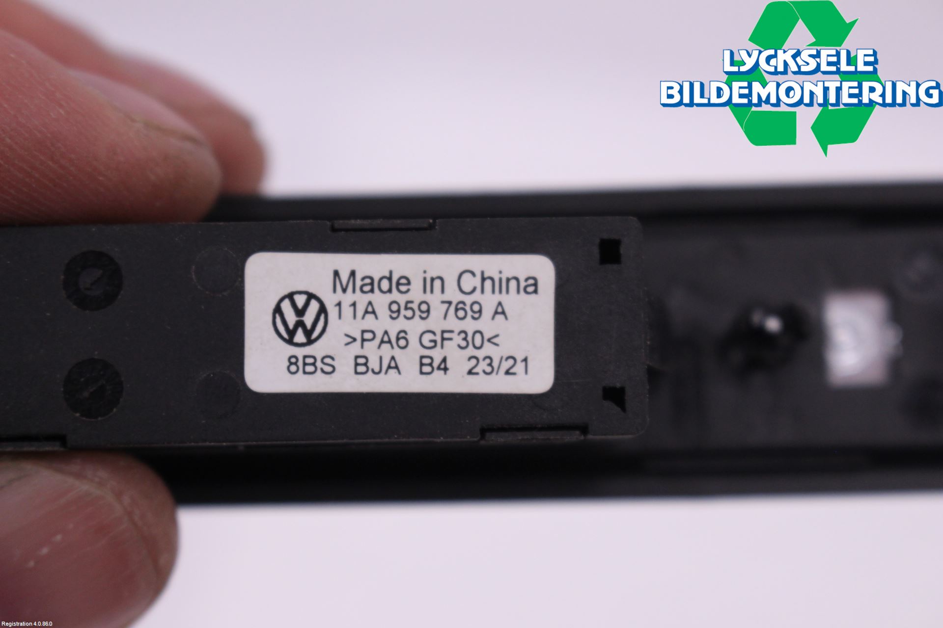 Volkswagen VW ID.4 21- Strömställare Stolminne