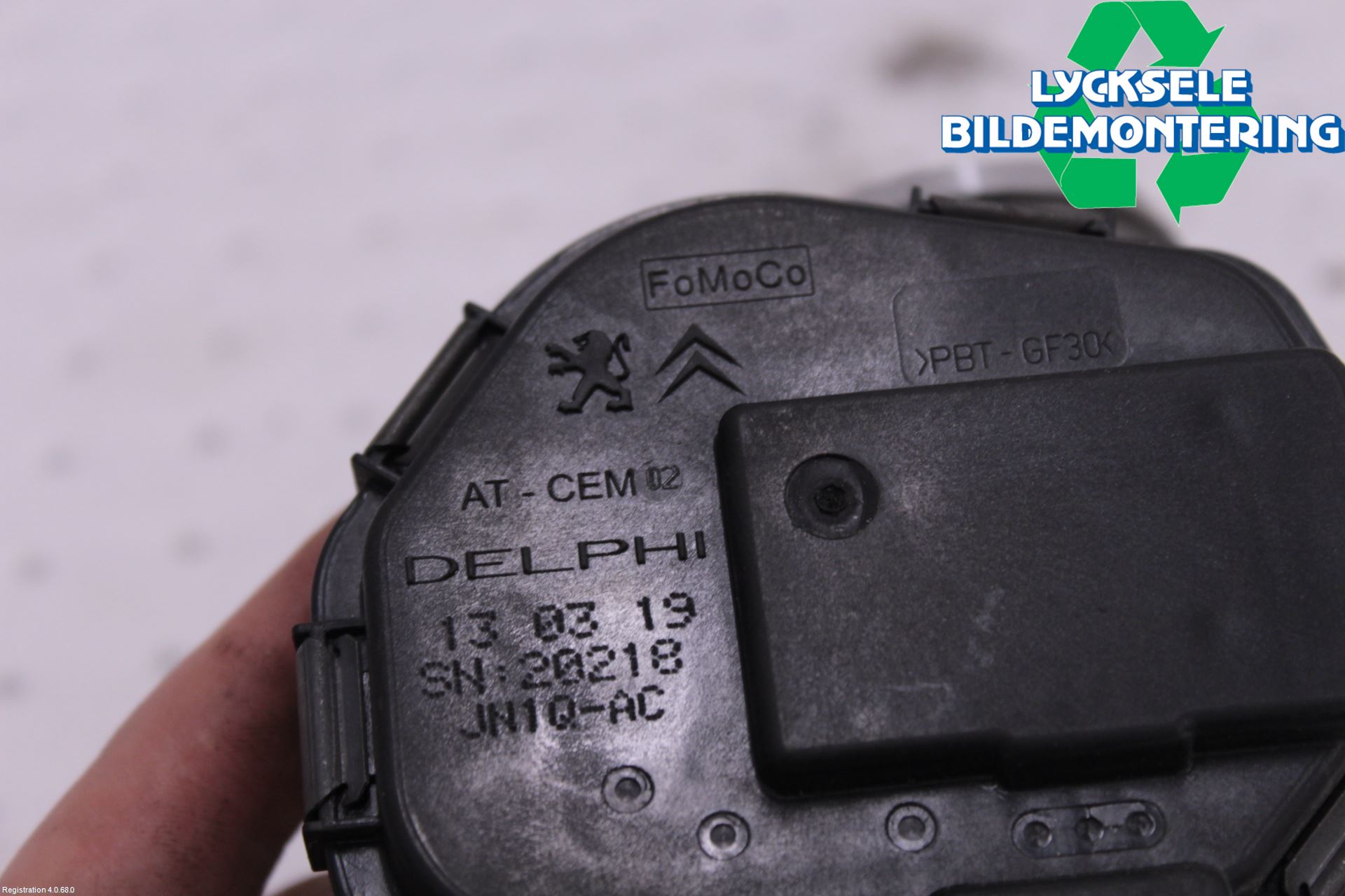 Ford FOCUS 19- Injspjällhus