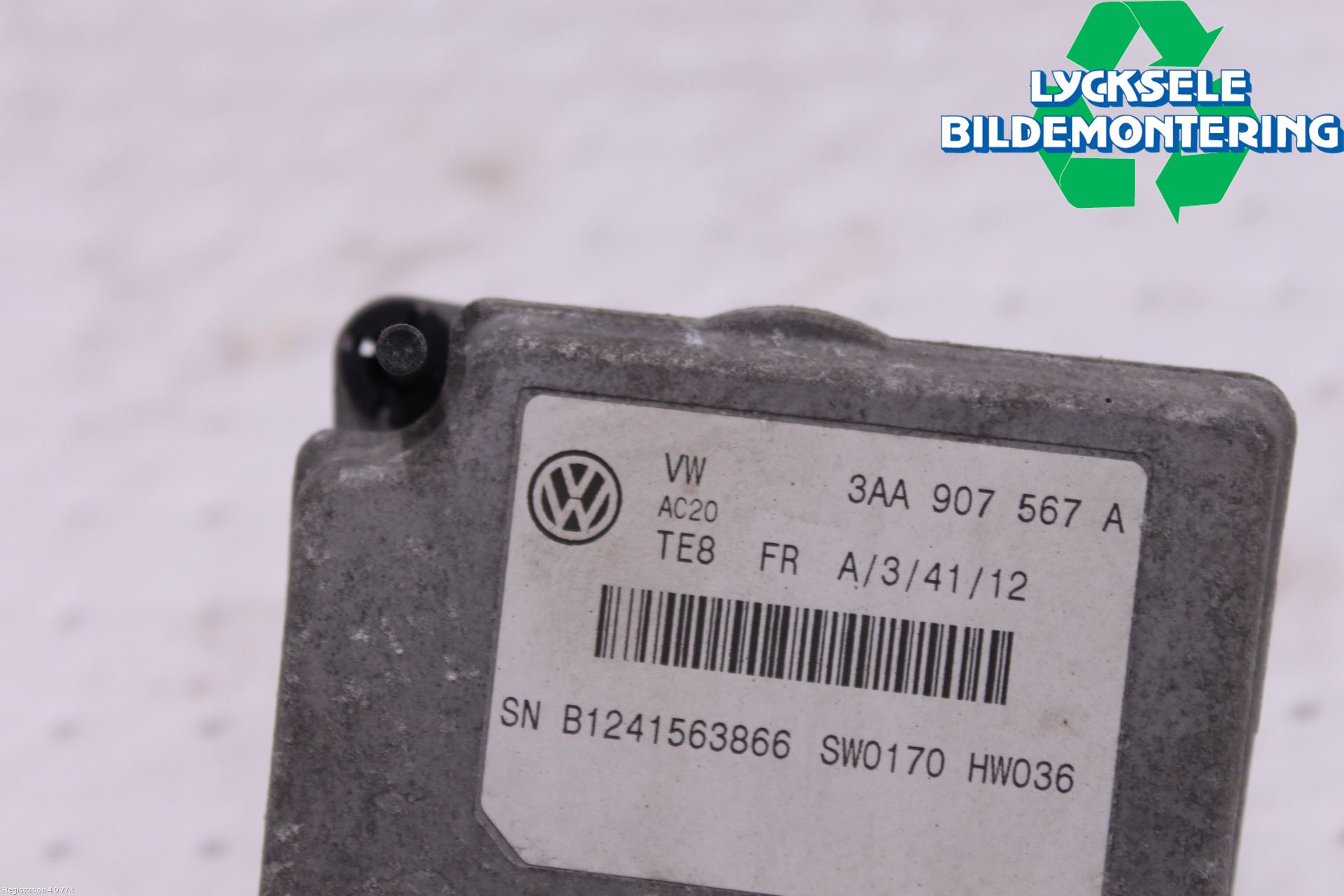 Volkswagen VW PASSAT 11-14 Sensor Adaptiv Farthållare