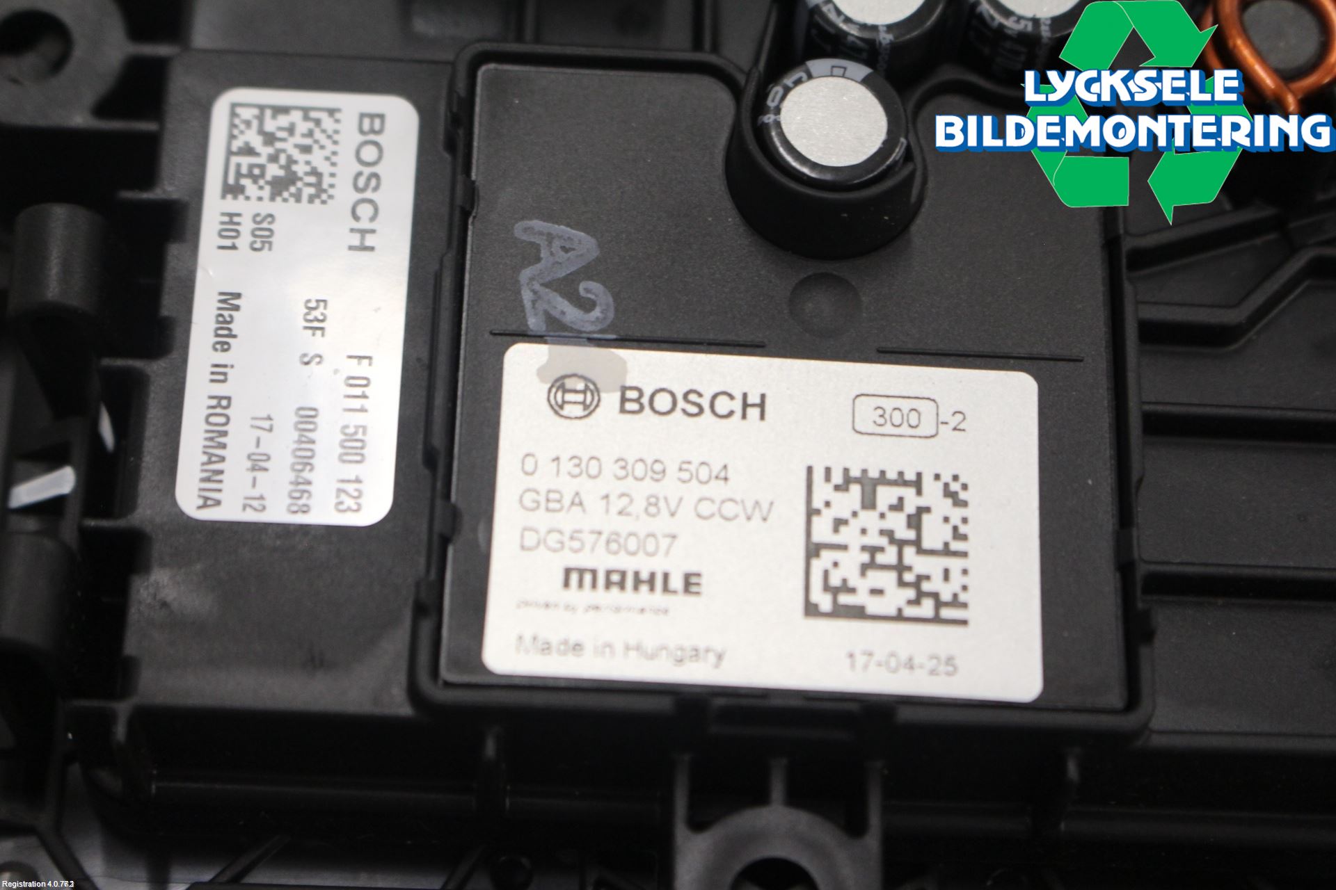 Volvo V90 17->> Värmefläkt