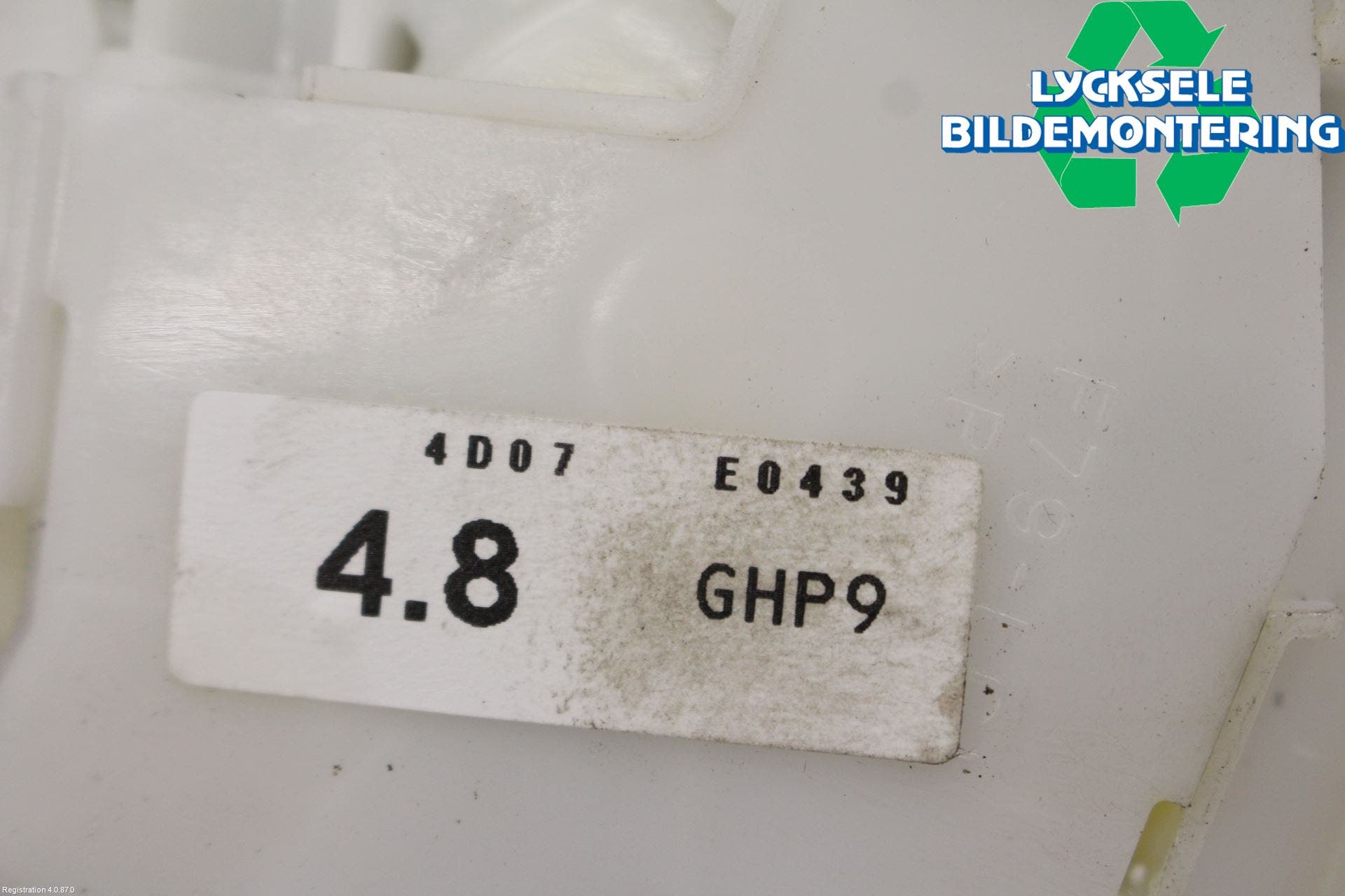 Mazda 6 13- Låskista-Dörrlås