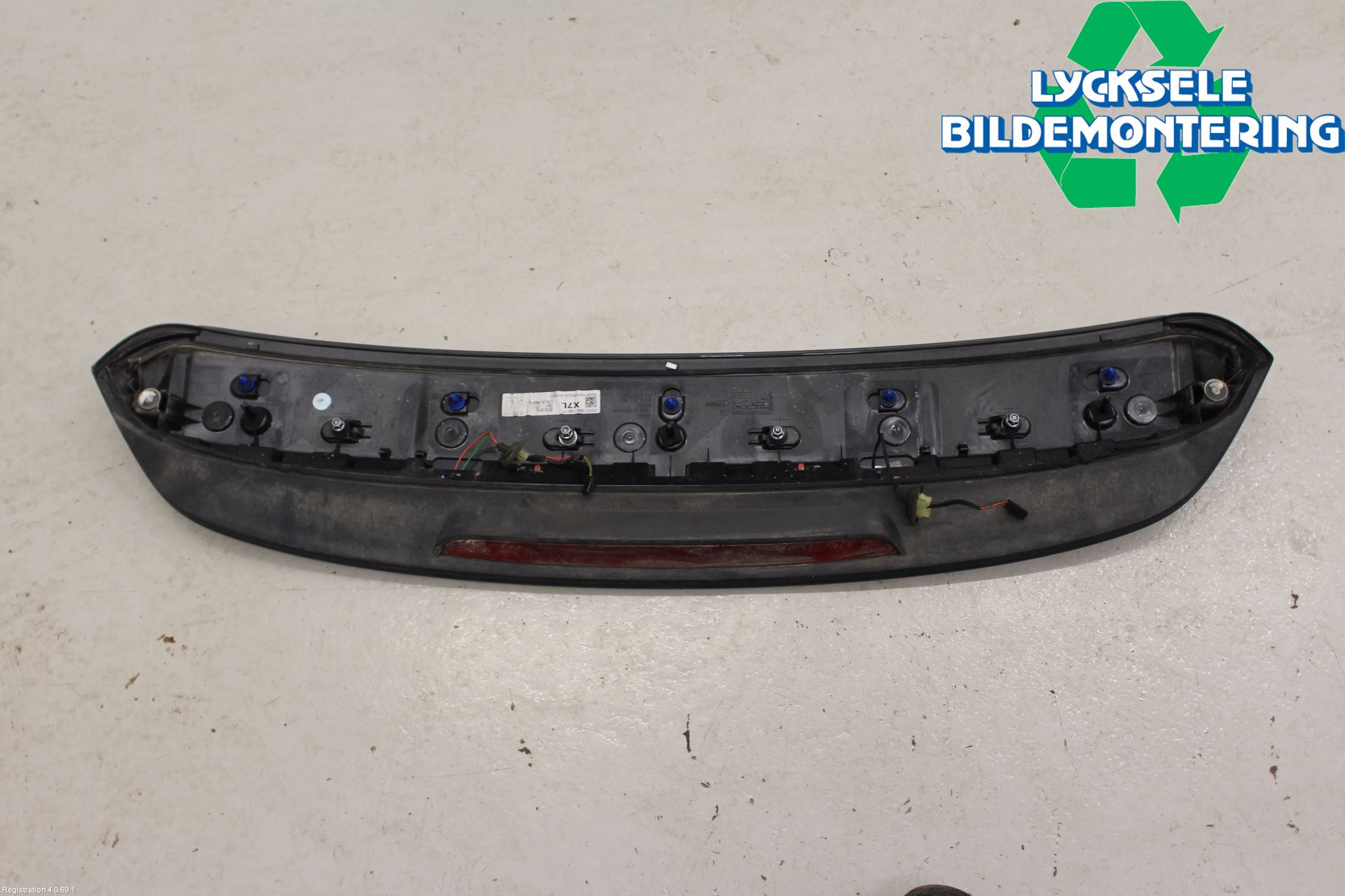 Audi A4/S4 B9 16-19 Spoiler Baklucka