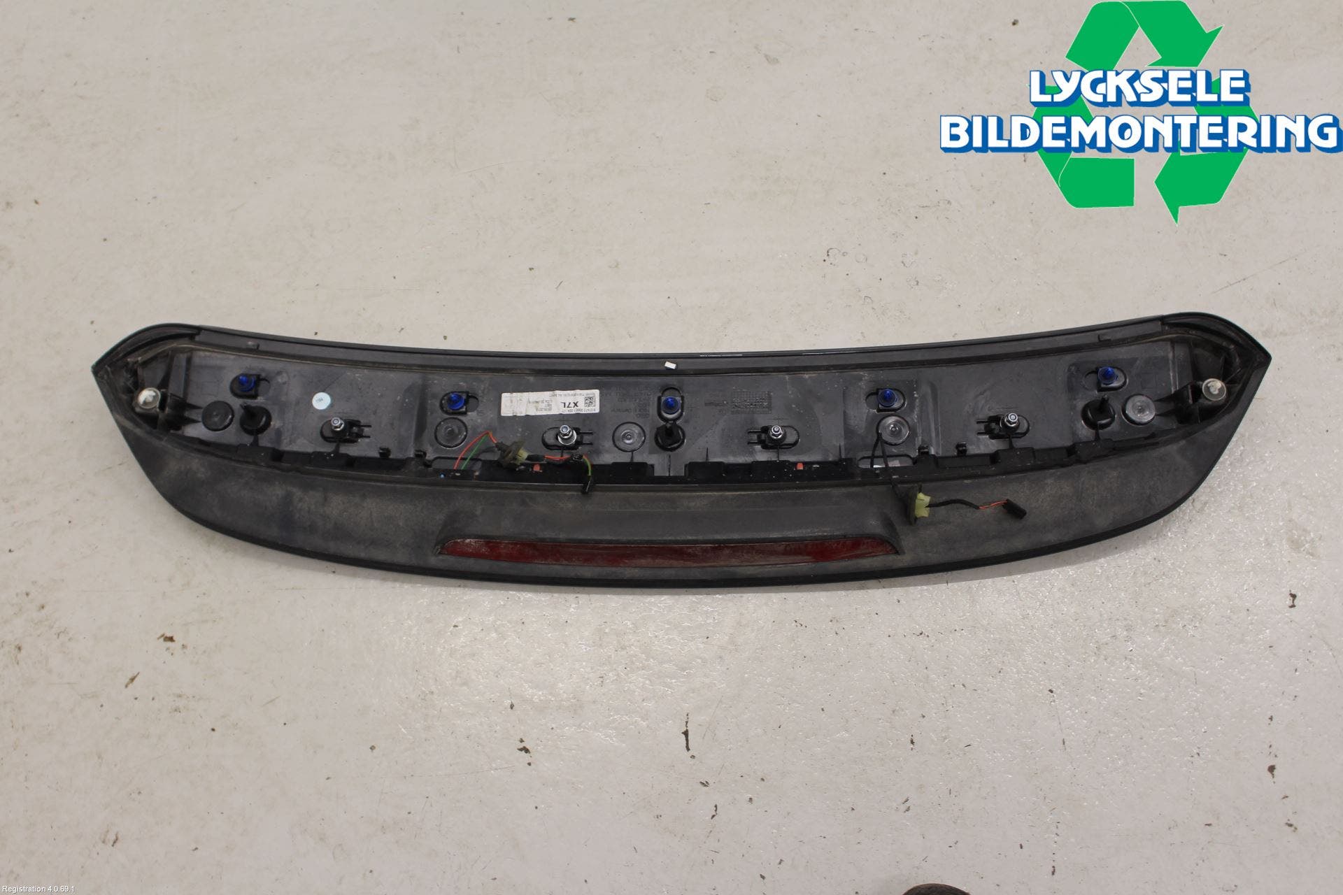 Audi A4/S4 B9 16-19 Spoiler Baklucka