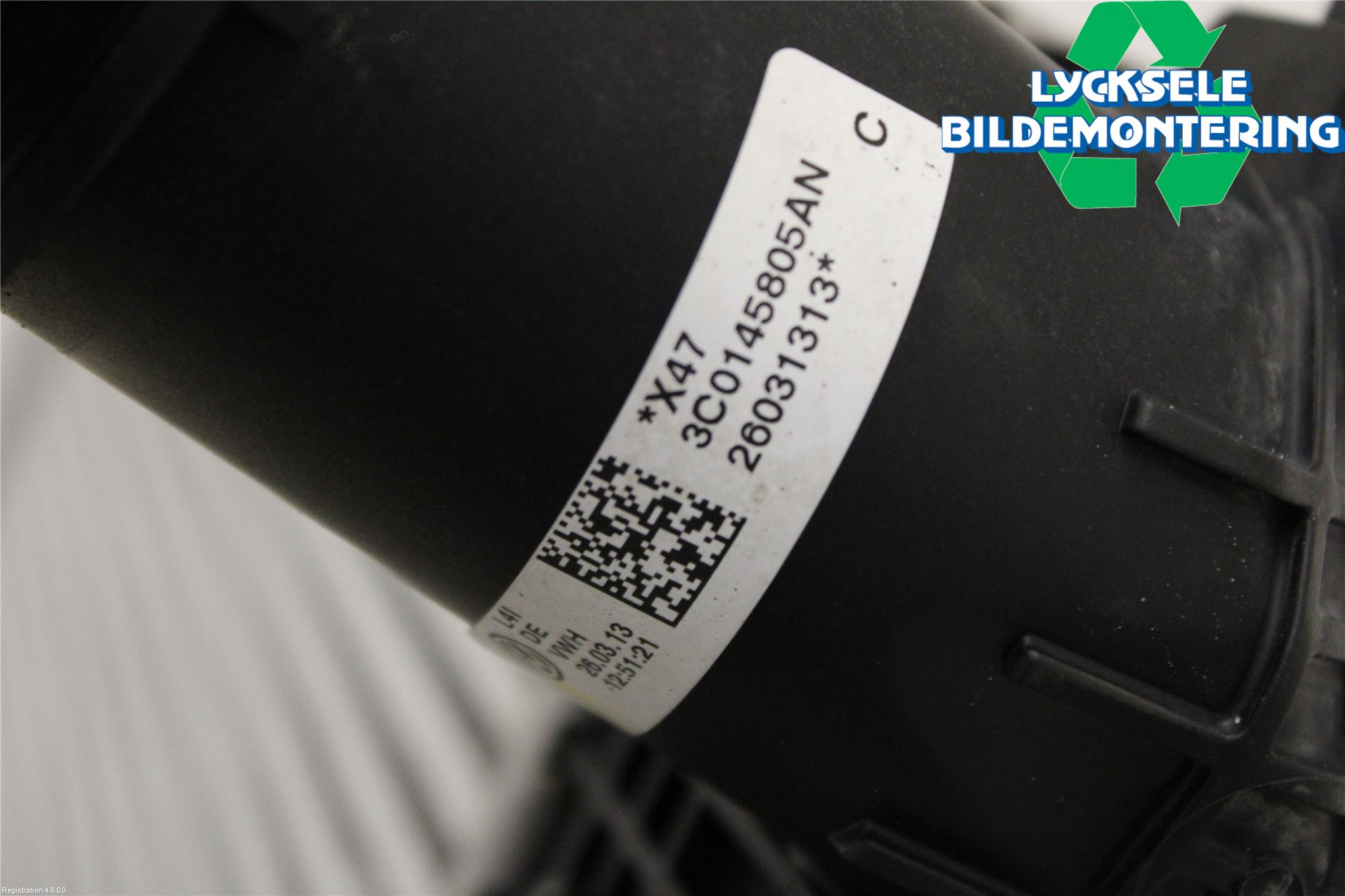 Volkswagen VW PASSAT 11-14 Laddluft-Intercooler Kyl