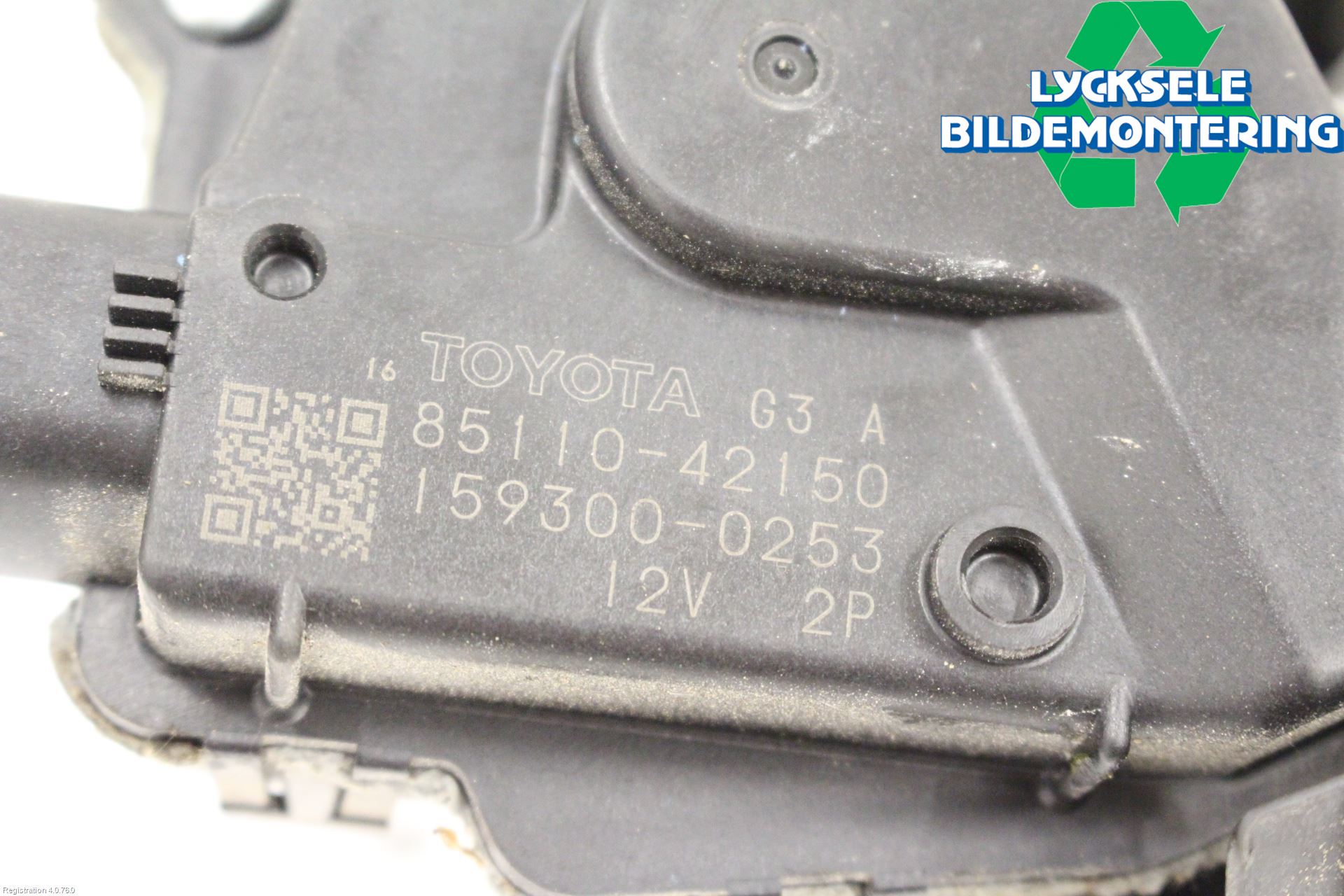 Toyota RAV 4 06-12 Torkarmotor Vindruta