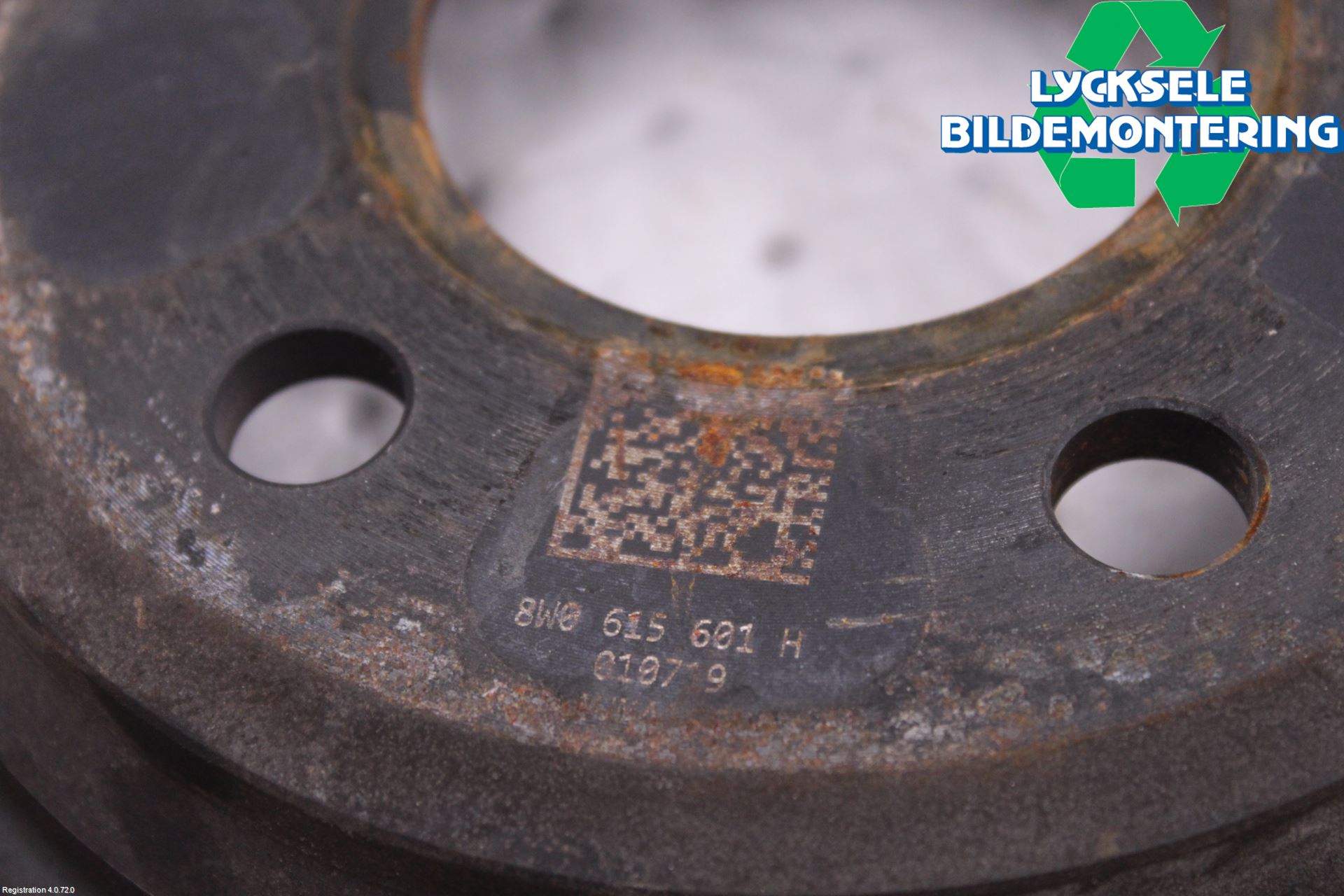 Audi A4/S4 B9 20- Bromsskiva Bak