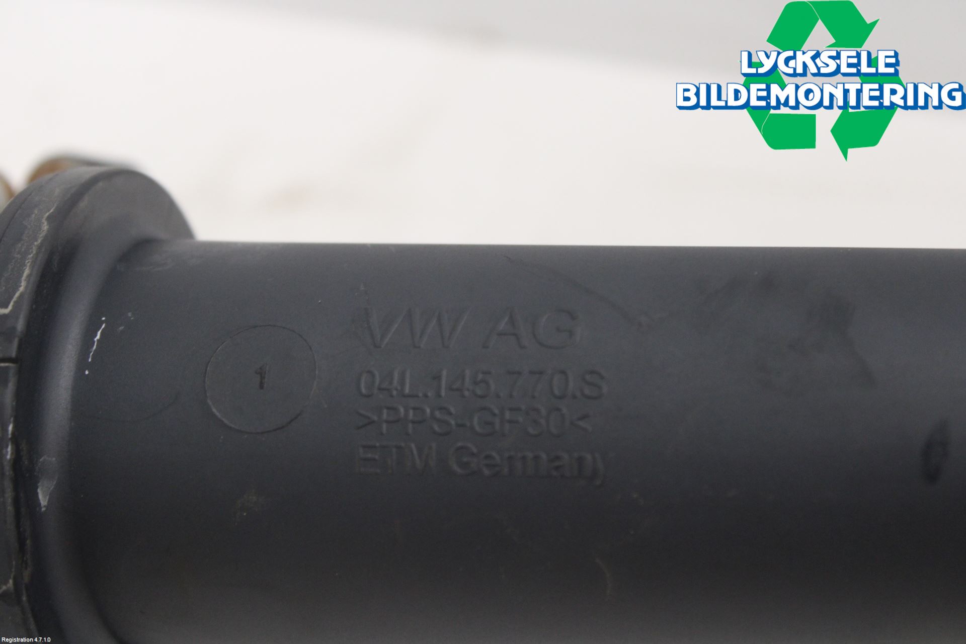 Volkswagen VW T-ROC 18- Laddluft-Intercoolerrör