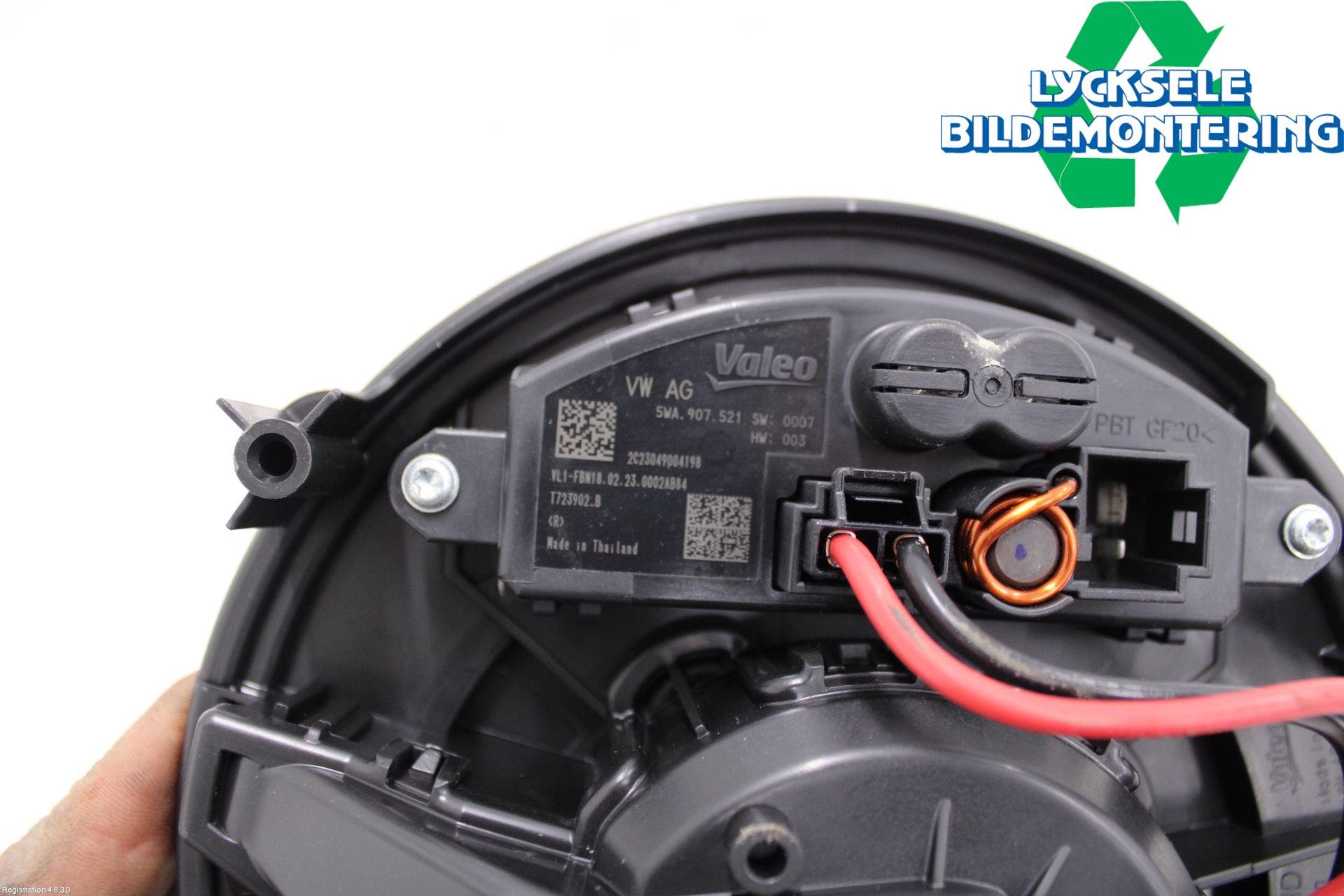 Volkswagen VW GOLF / E-GOLF VIII 20- Ac Värmefläkt