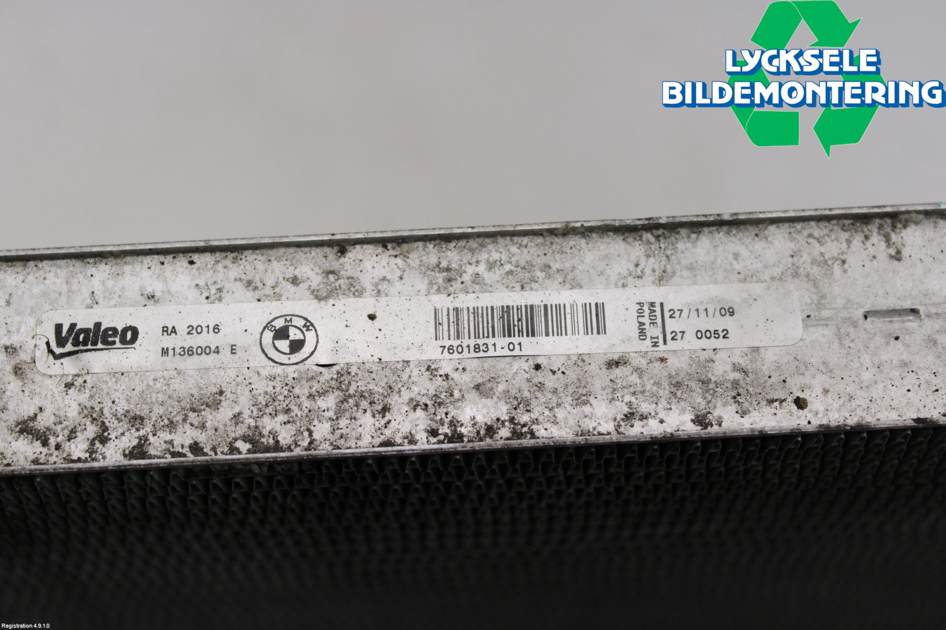 BMW 5 F10/F11/F18 09-17 Kylare Aut