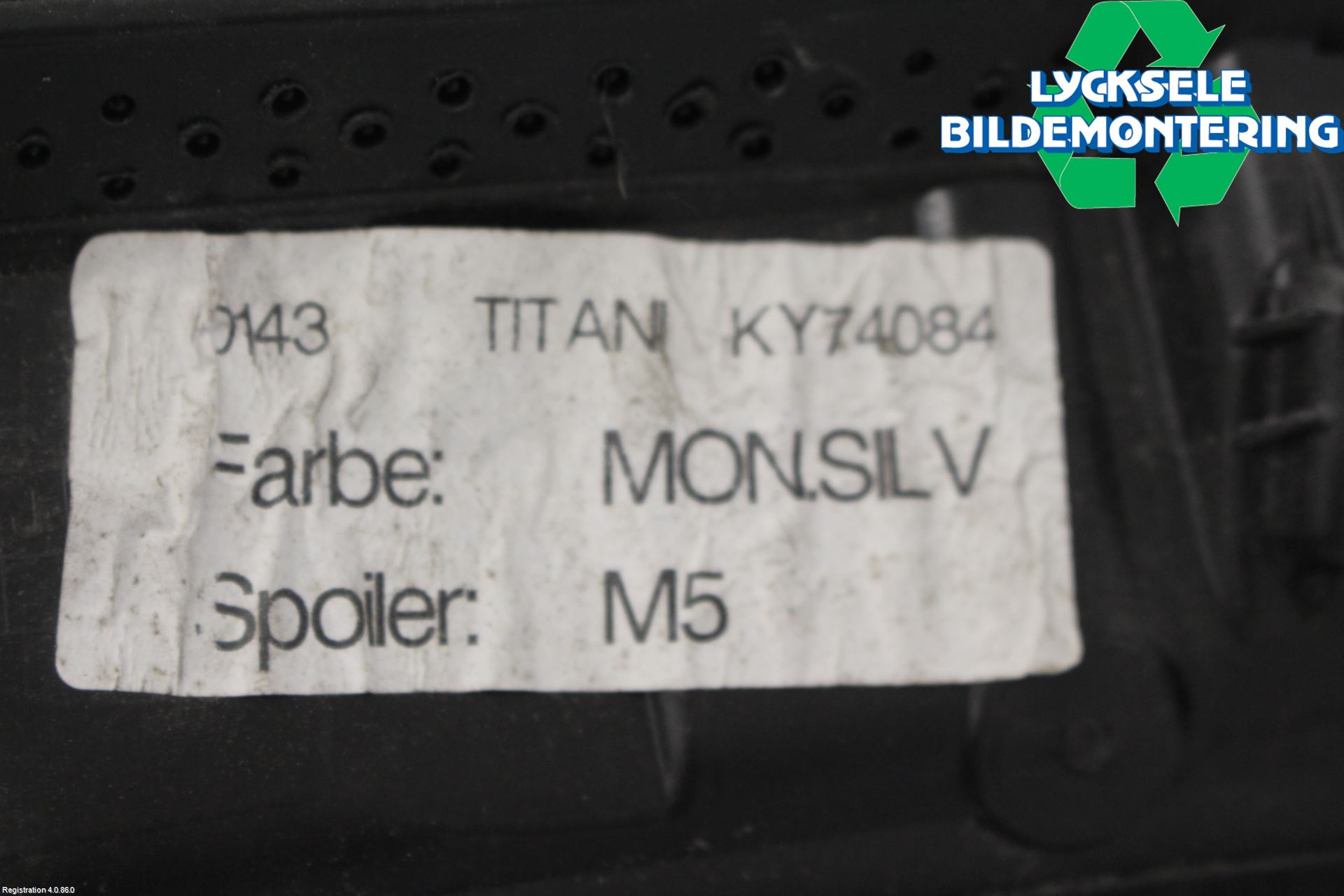 Ford FOCUS 19- Spoiler Baklucka