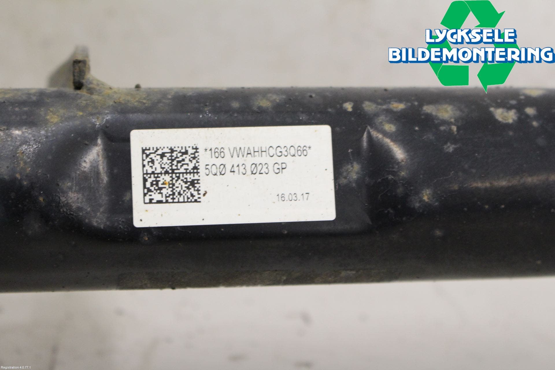 Volkswagen VW GOLF / E-GOLF VII 13-20 Fjäderben Fram Vä Hö