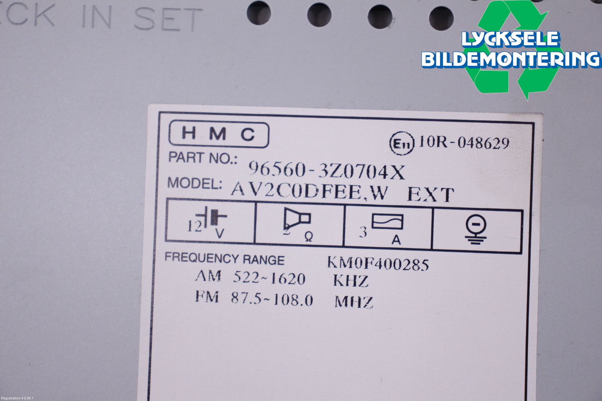 Hyundai i40 16-18 Cd Radio - Multimediapanel