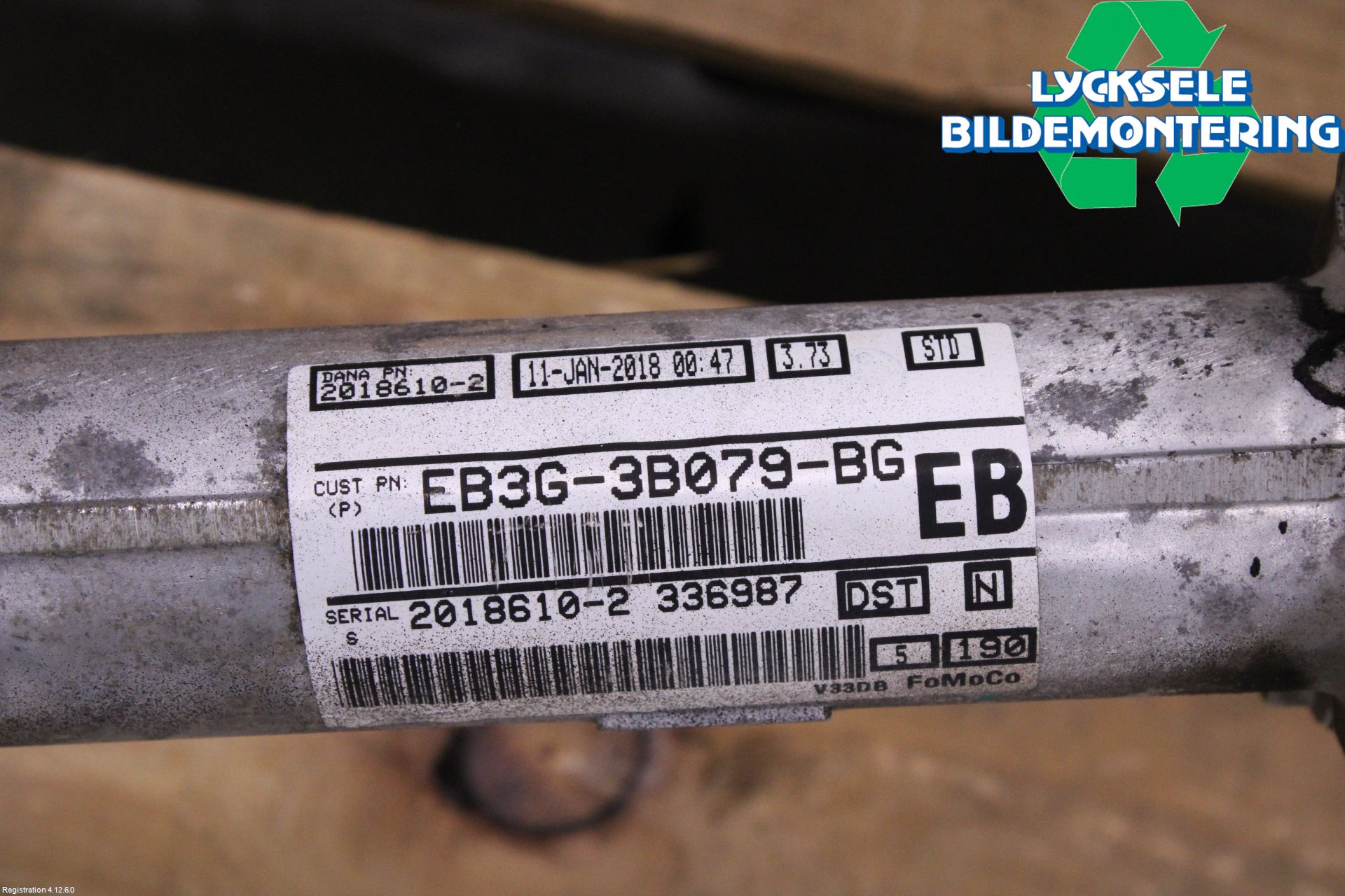 Ford RANGER EU 12-23 Framvagn Diffrential