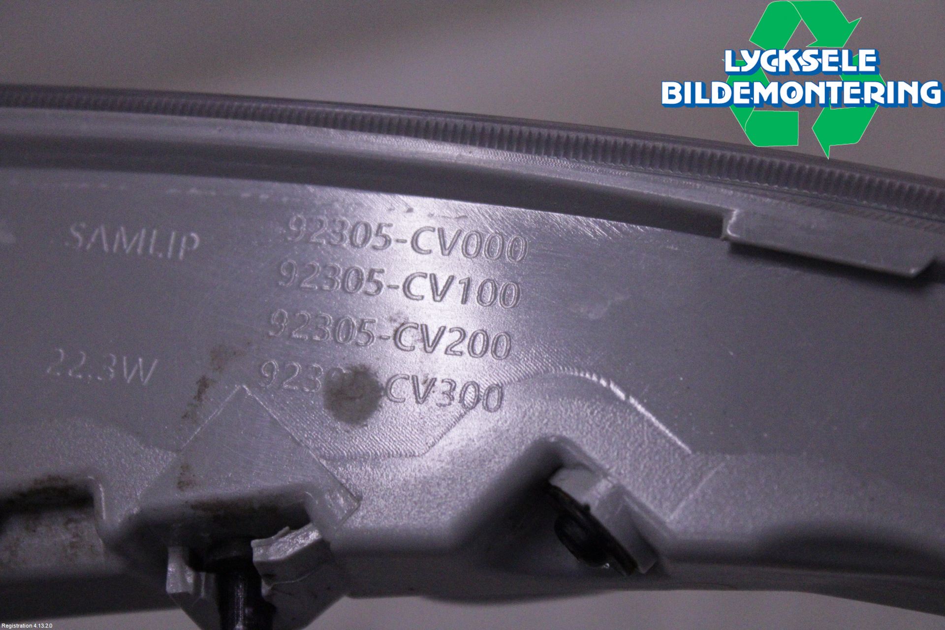 Kia EV6 (CV) 22- Blinkers Bak Kompl Vä