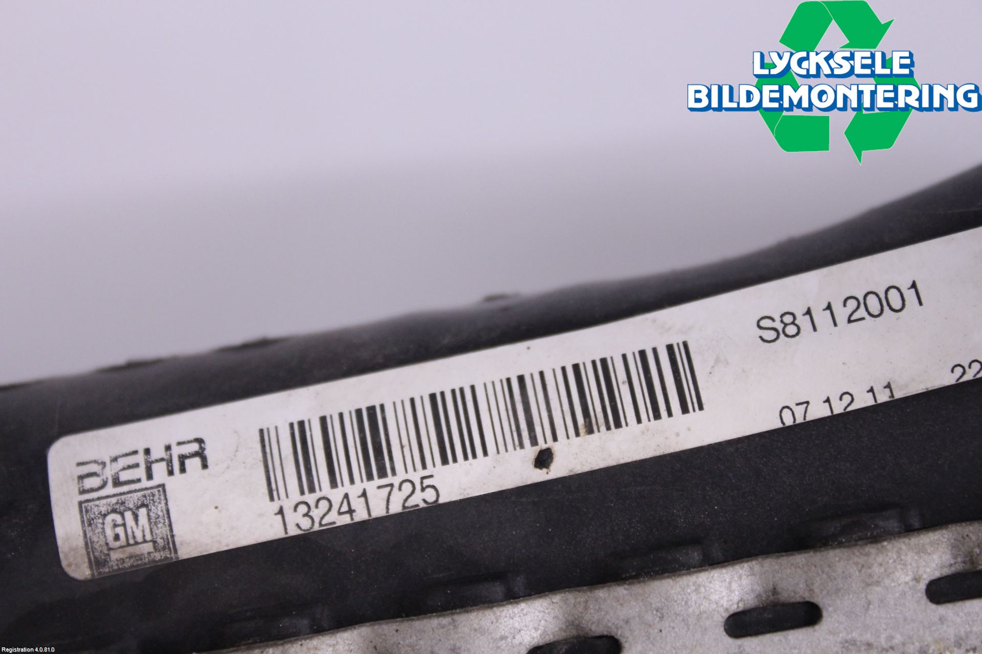 Opel INSIGNIA 09-16 Kylare Man