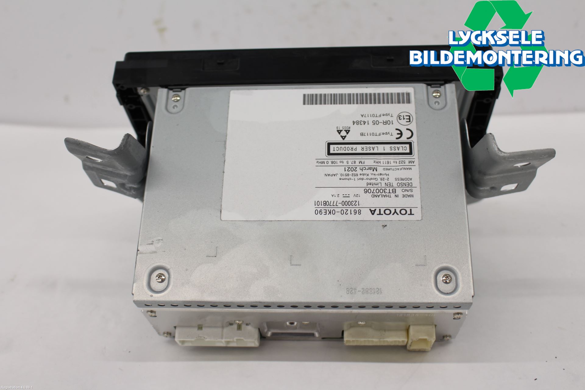 Toyota HILUX 16- Cd Radio - Multimediapanel