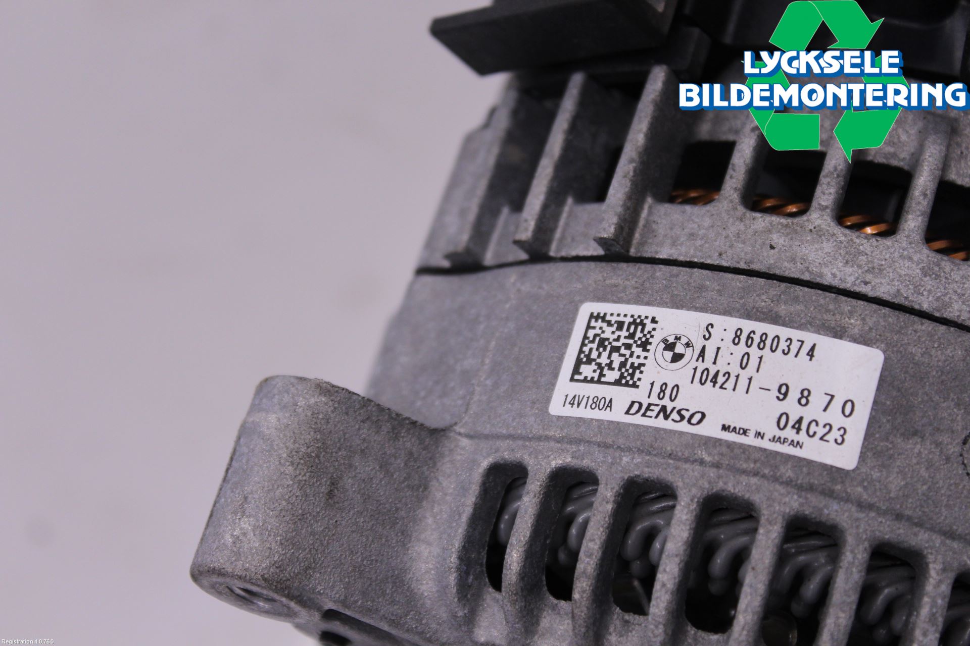 Mini ONE/COOPER 3DR F56 14-24 Generator