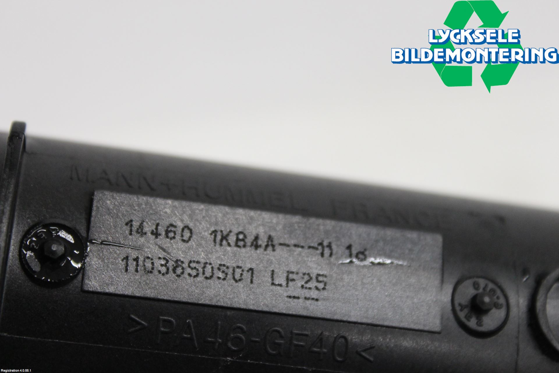 Nissan NV200/NV200 COMBI Laddluft-Intercoolerrör