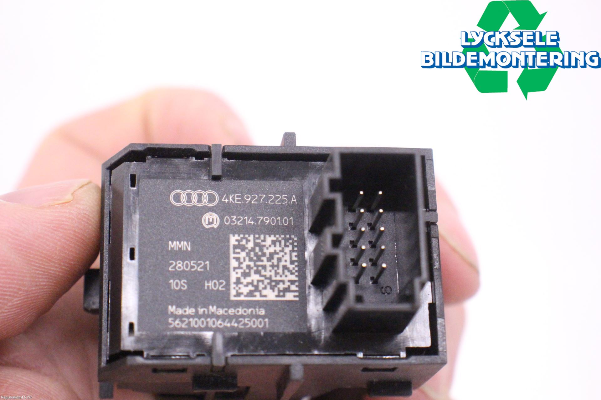 Audi E-TRON, S GE 19- Strömställare Parkeringsbroms