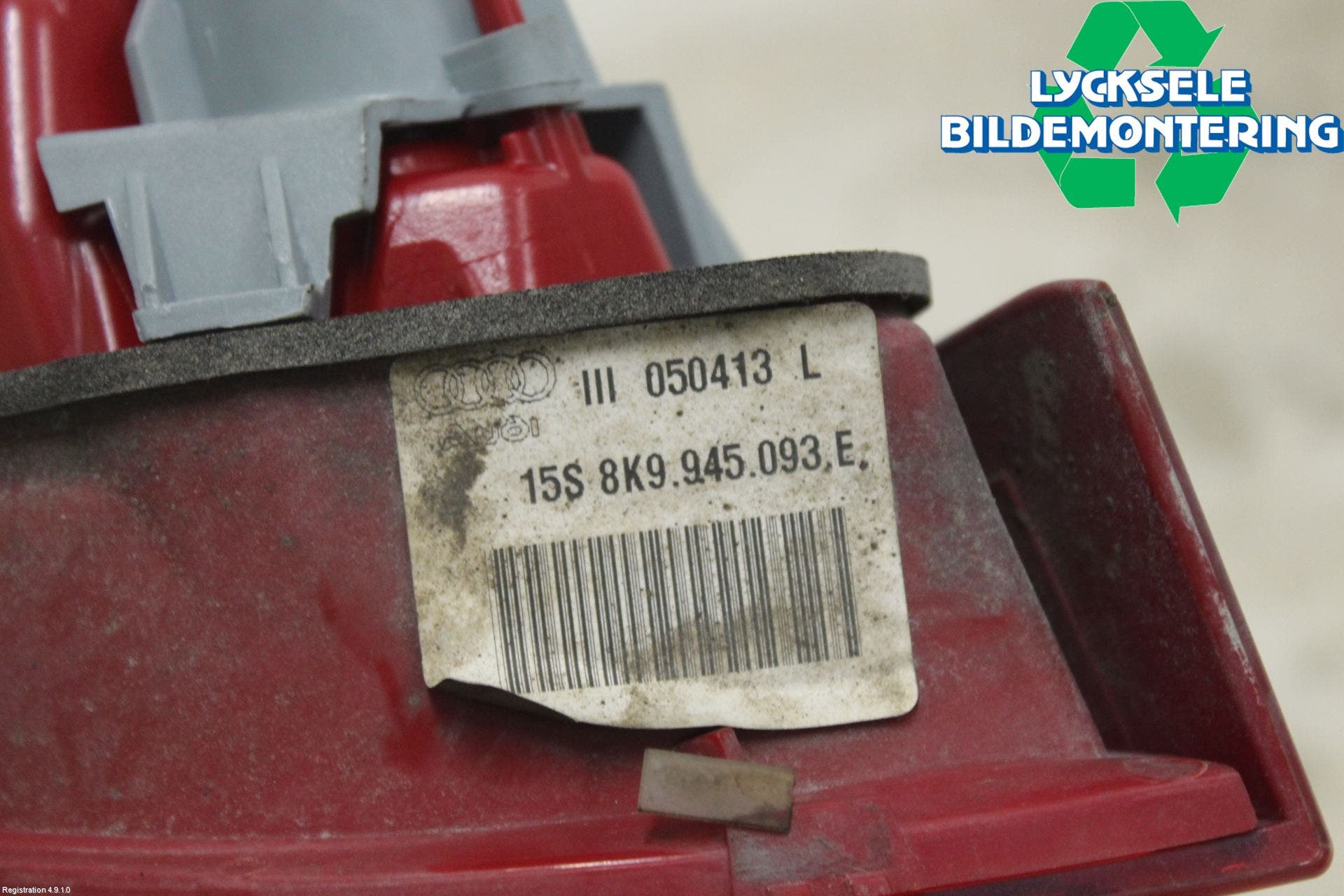 Audi A4 12-15 Bakljus Lucka Vä