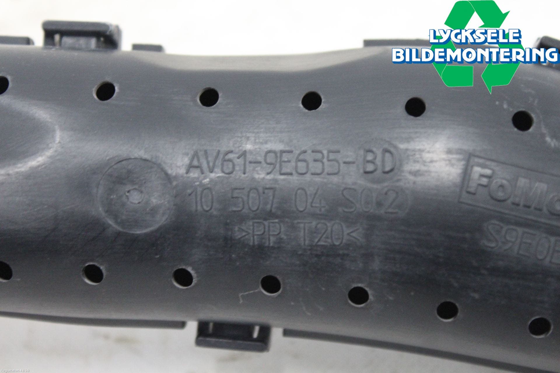 Ford TRANSIT/TOURNEO CONNECT 13-22 Förg-Bälg-Rör Mot Luftr