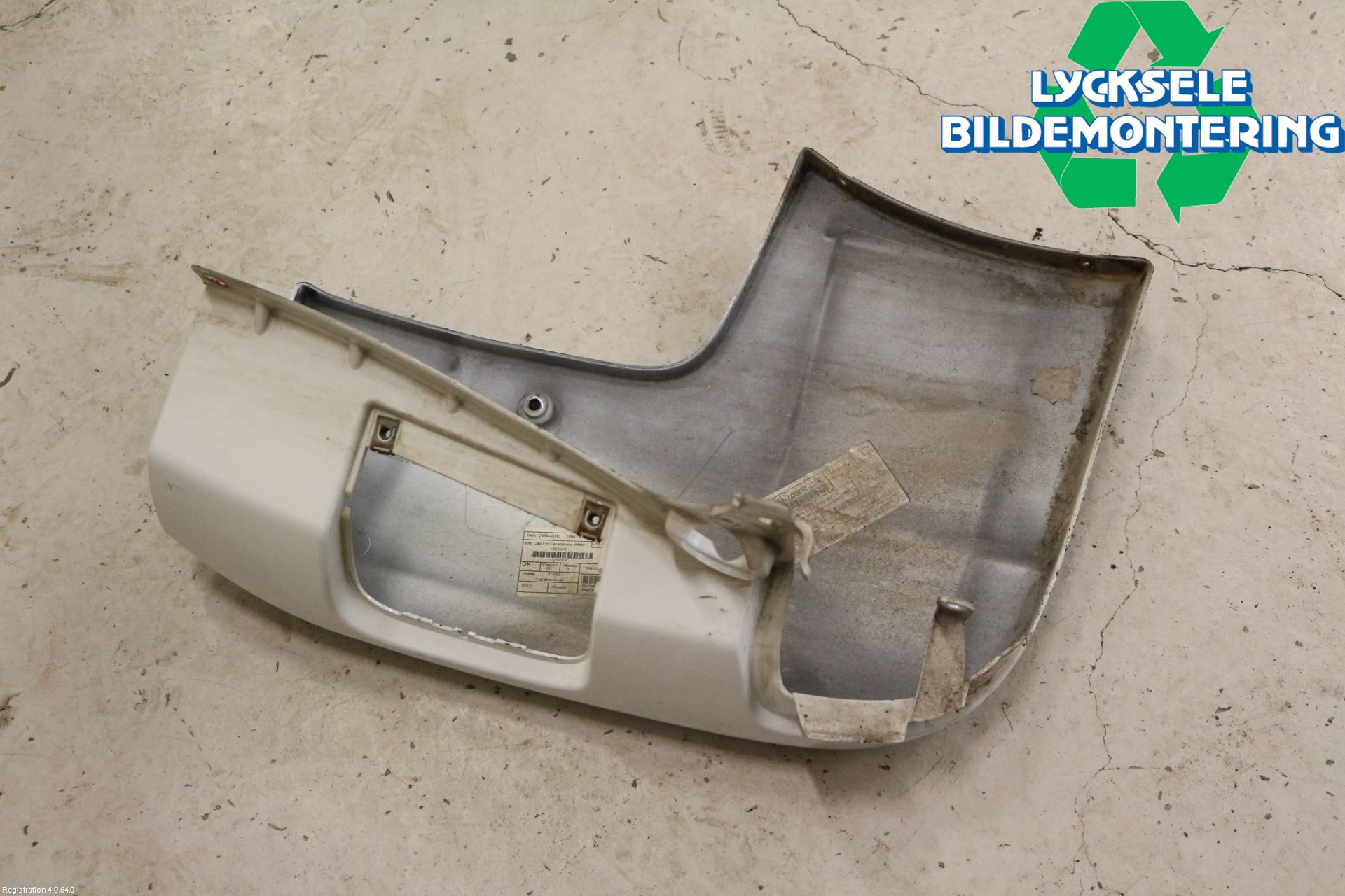 Opel VIVARO 01-14 Stötfångardel Bak Vä