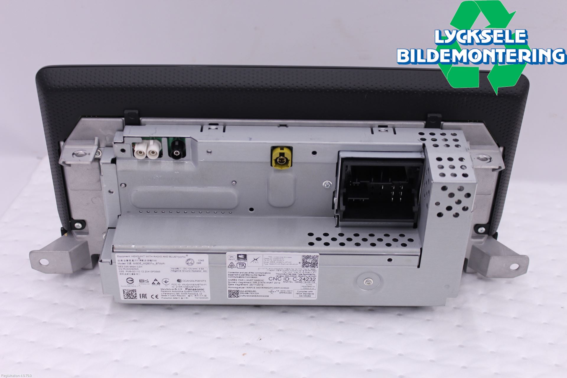 Skoda OCTAVIA (NX) 20- Cd Radio - Multimediapanel